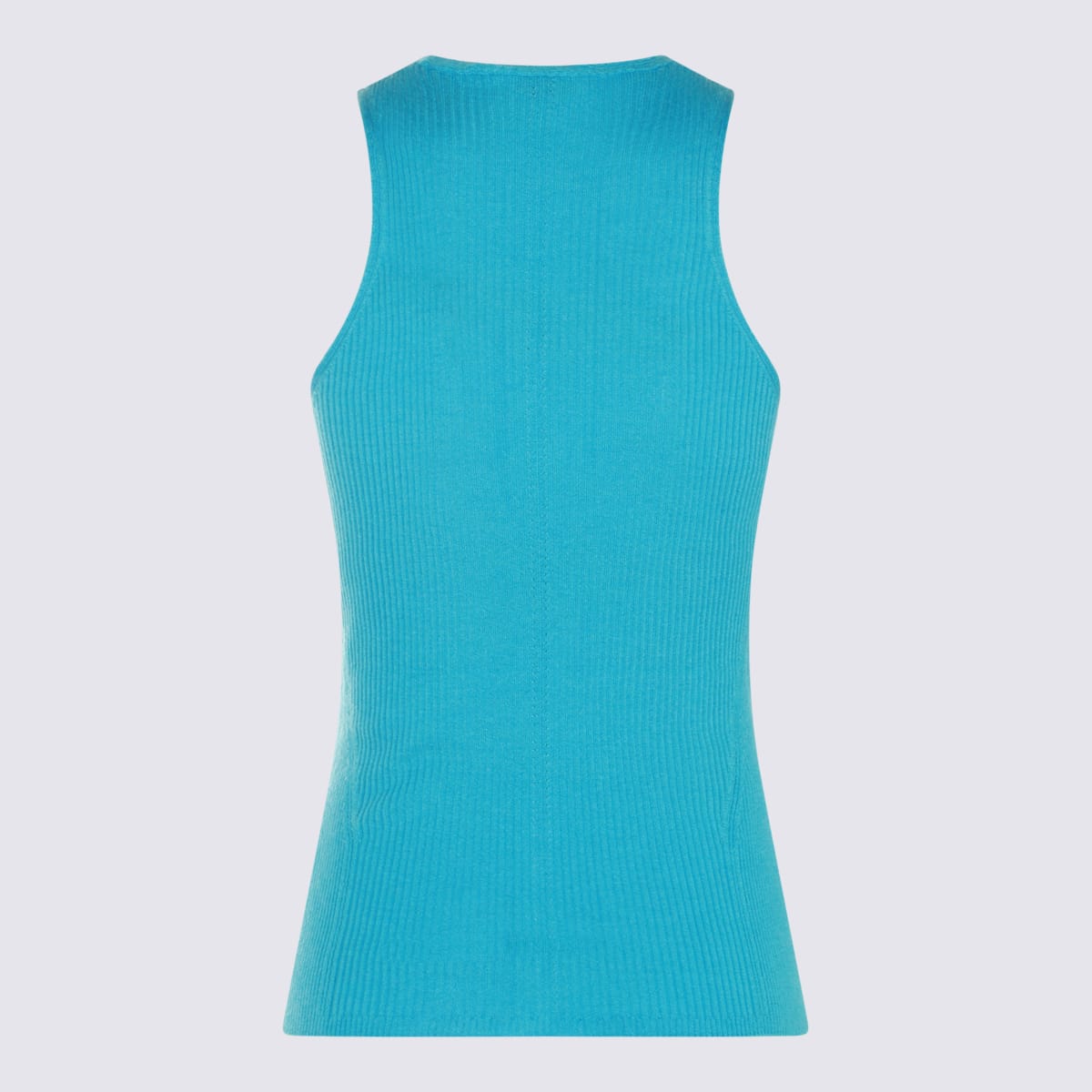 Shop Lanvin Blue Wool Top