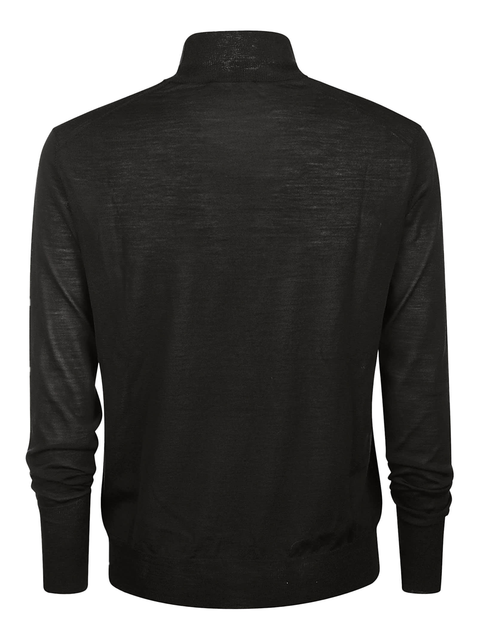 Shop Pt01 Turtle Sweater In Black