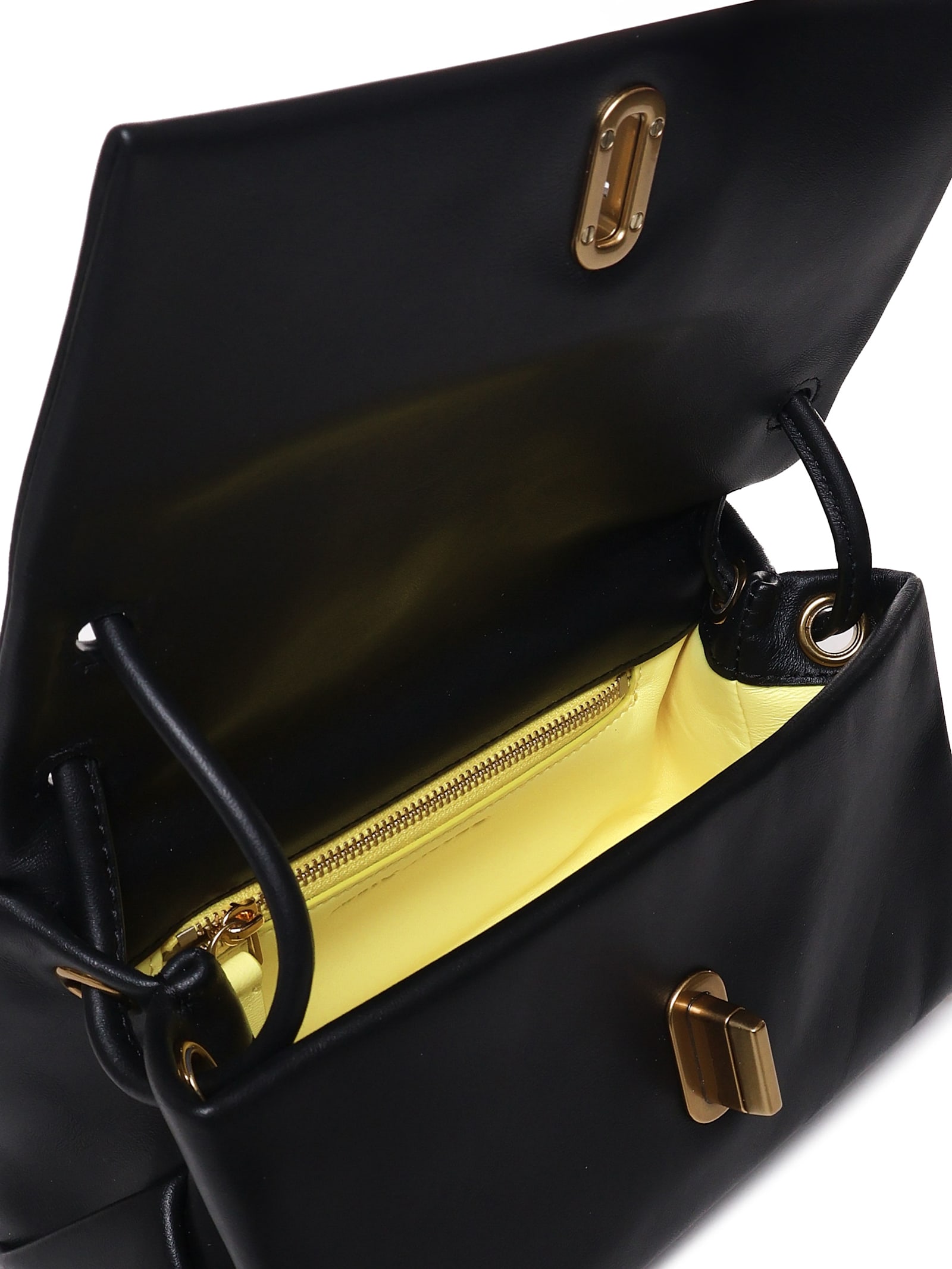 Shop Marc Jacobs The Lil Link Bag In Black