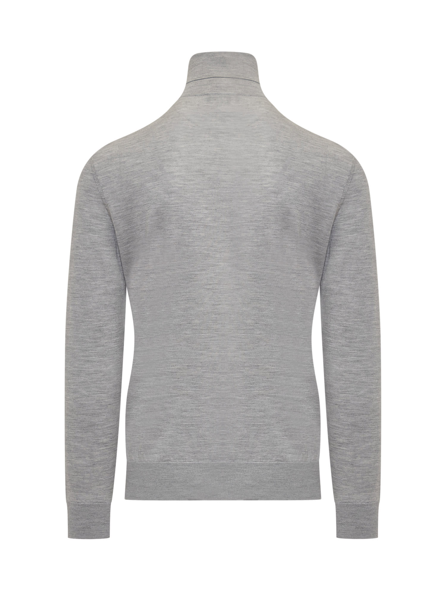 Shop Zegna Cashmere Sweater In Grigio