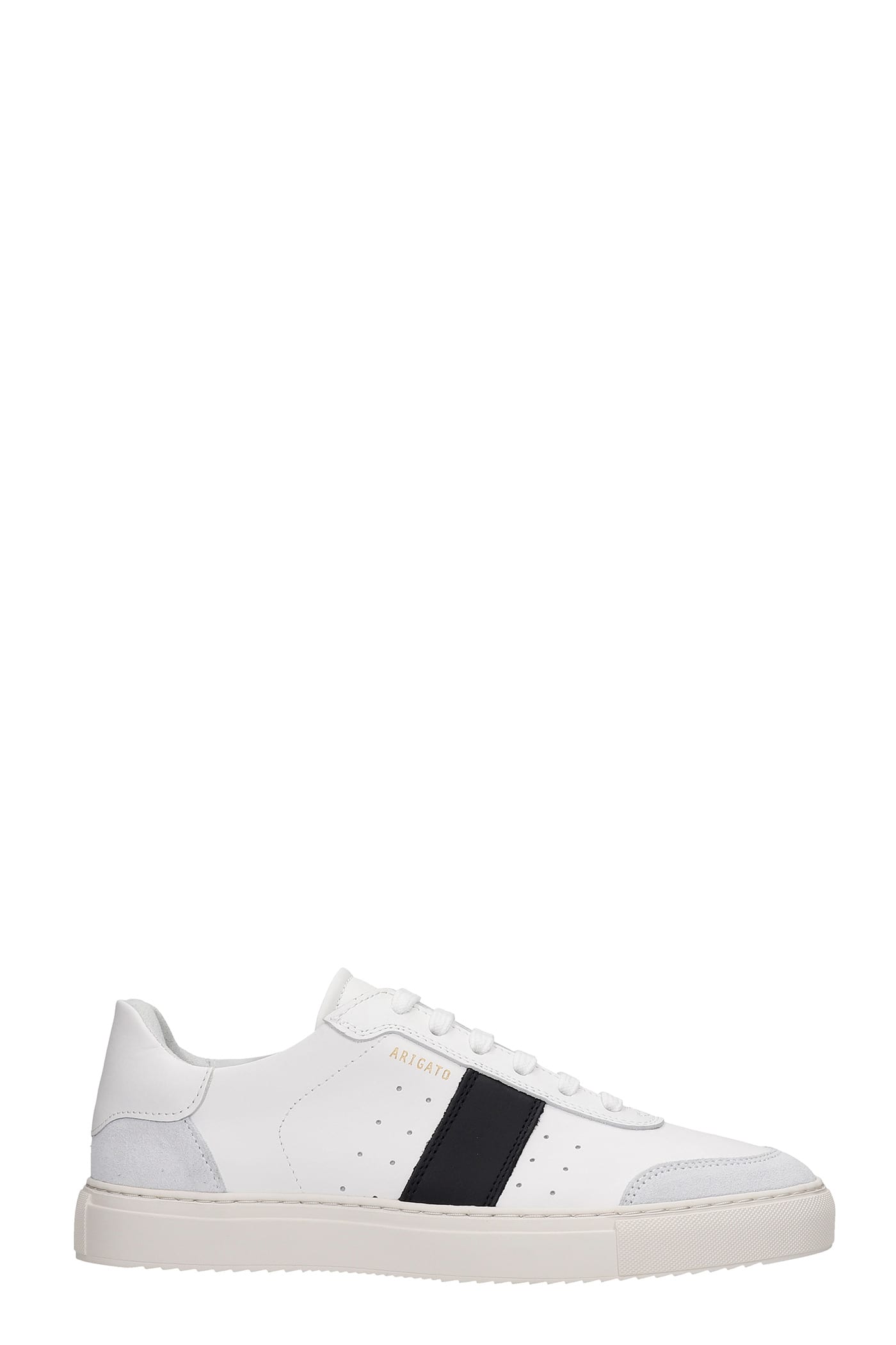 axel arigato dunk sneaker white leather