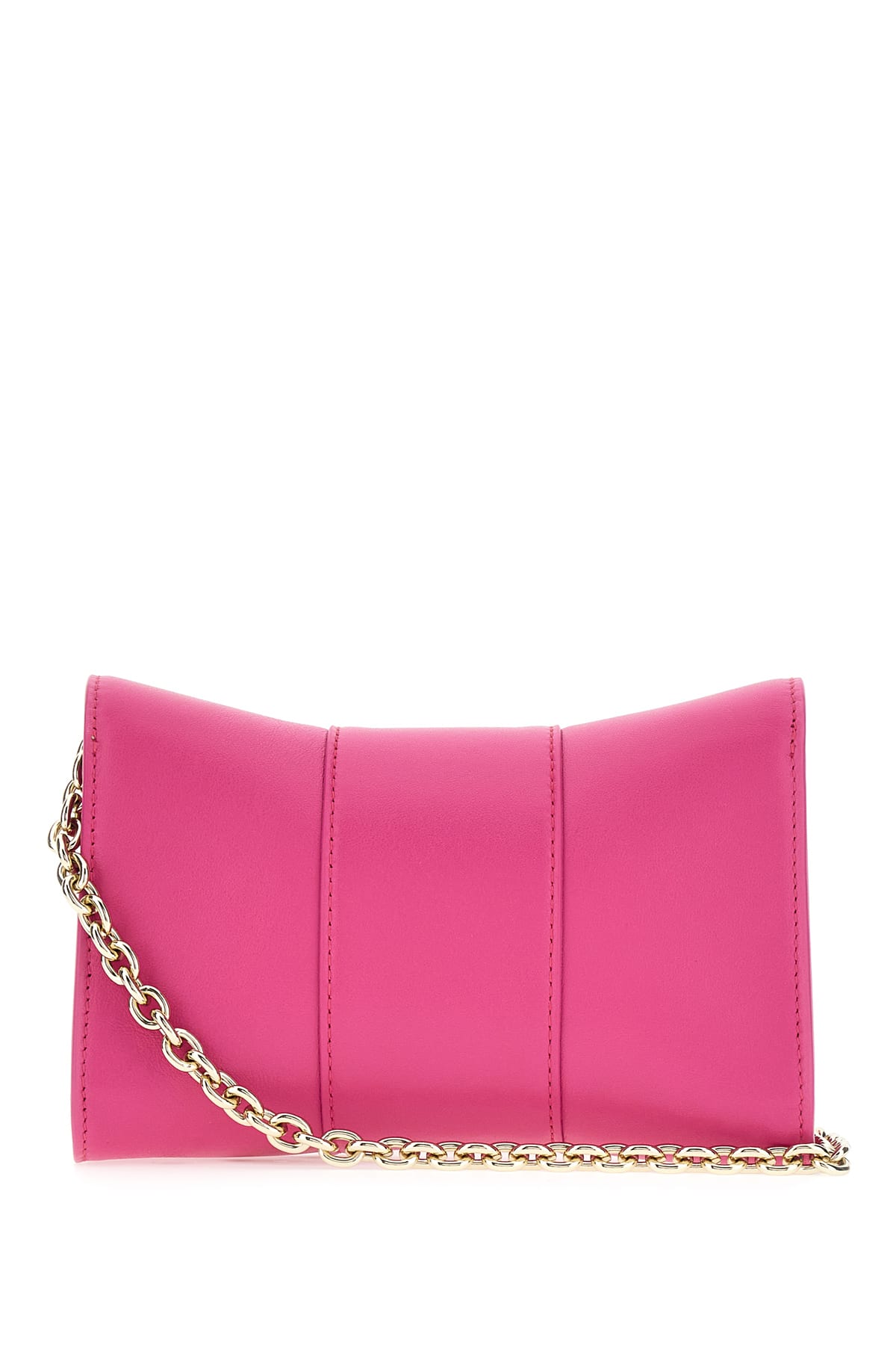 Shop Furla Fuchsia Leather Mini Metropolis Remix Crossbody Bag In 2504s