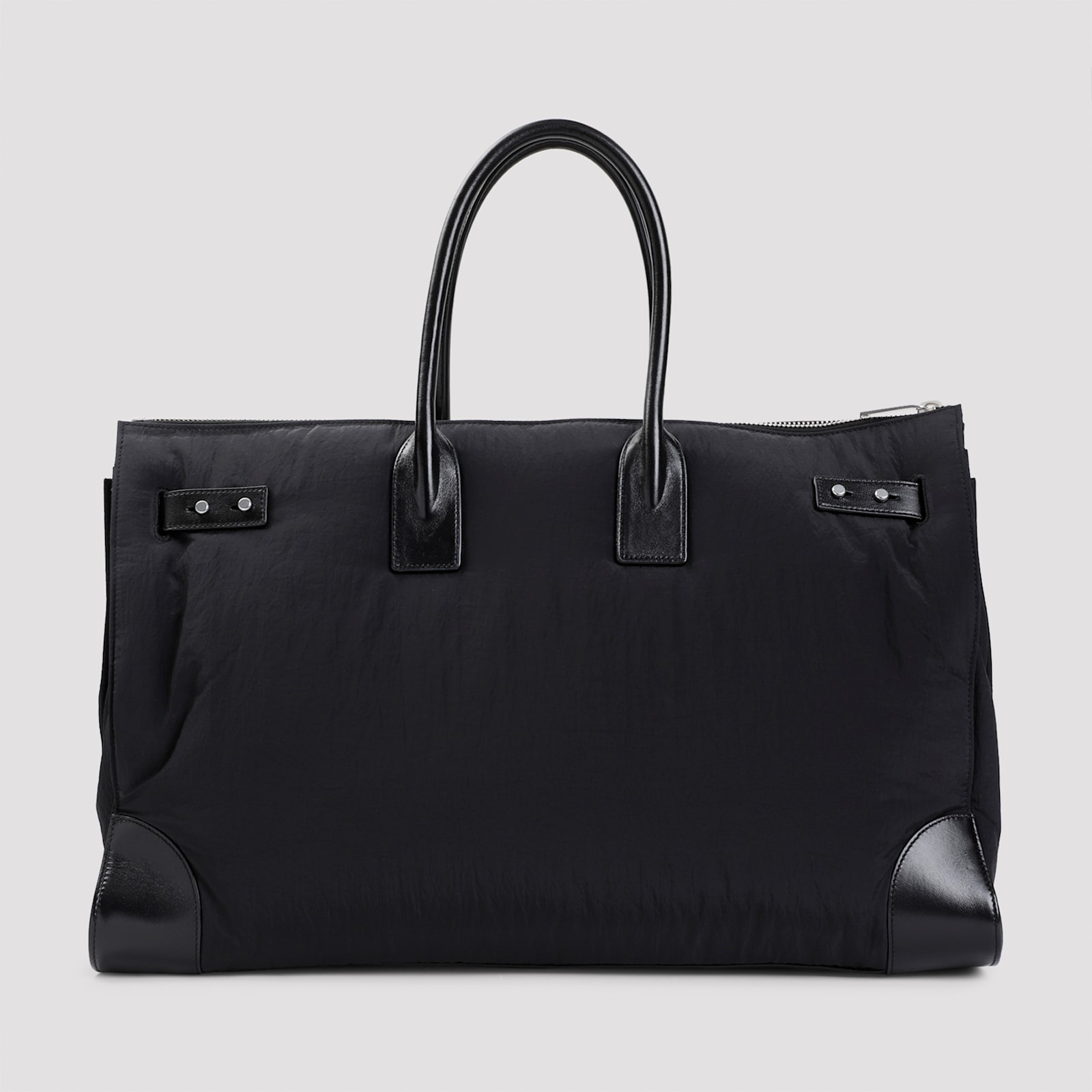 Saint Laurent Ysl Duffle Bag In Black