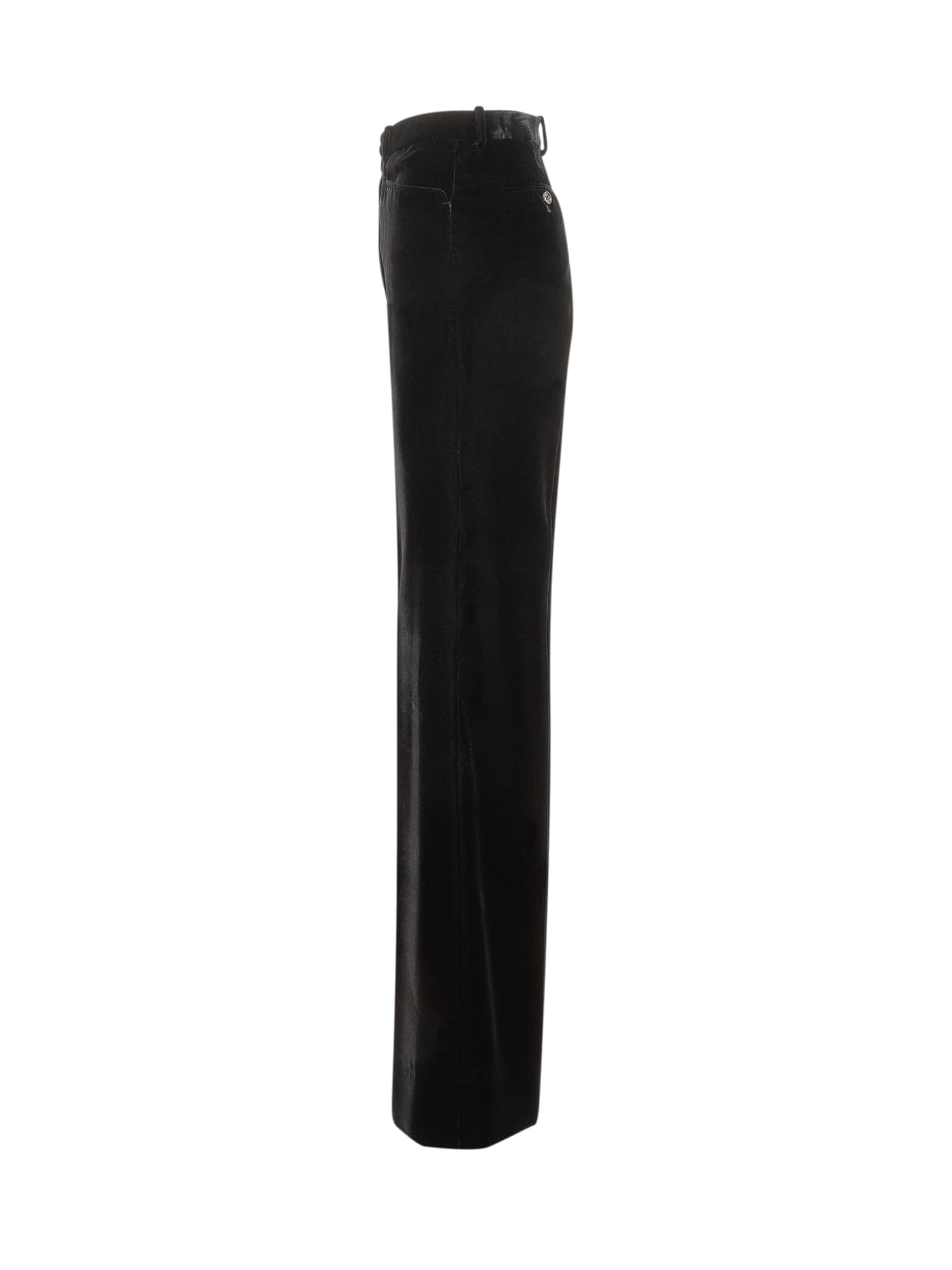 Shop Tom Ford Woven Trousers In Black