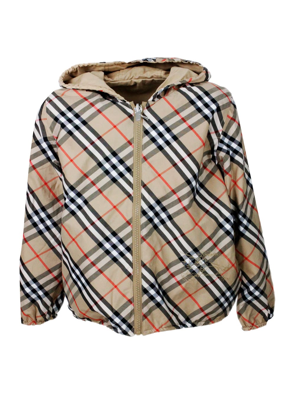 Burberry Jacket In Grey