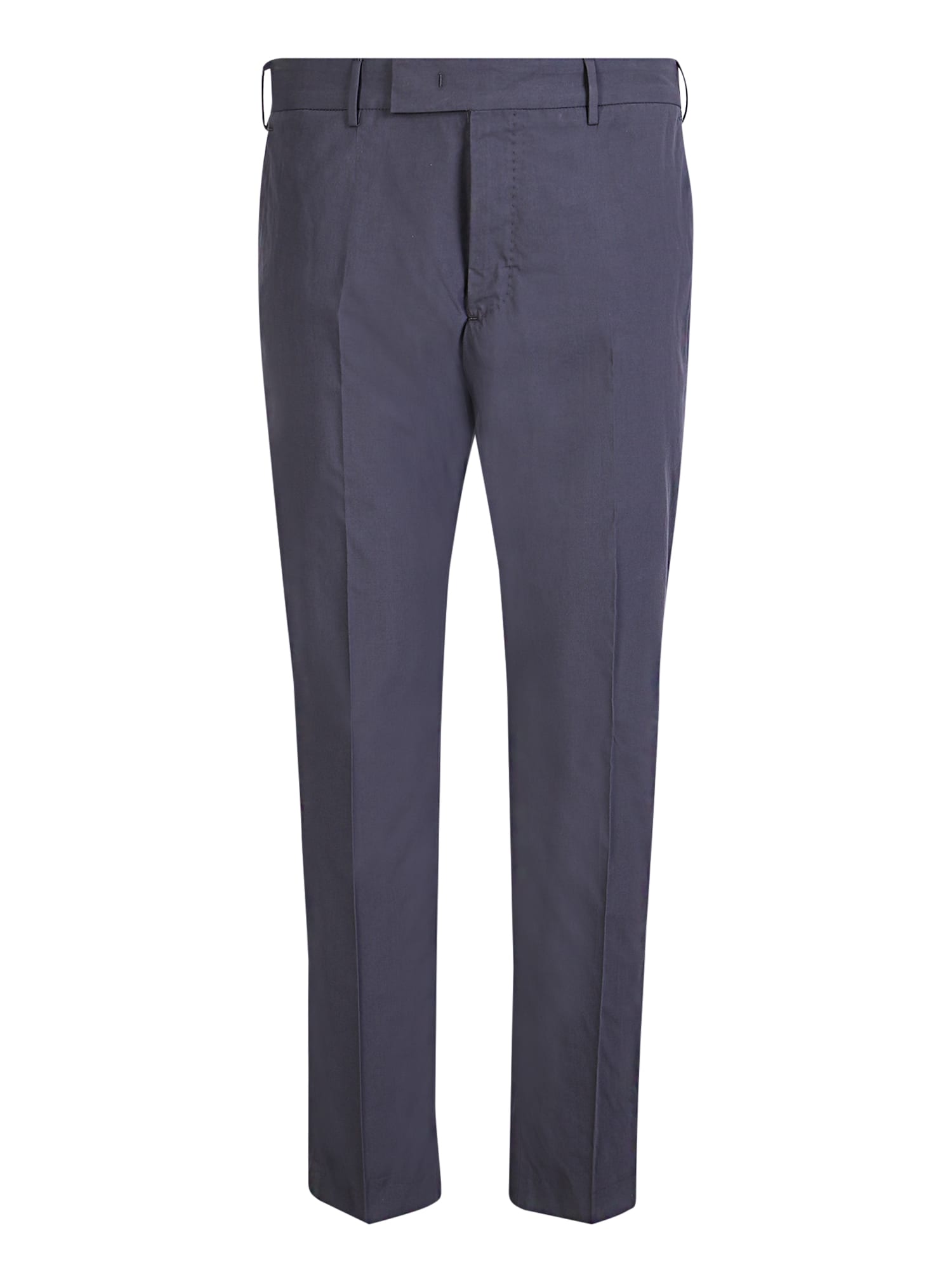 Pt01 Cropped Navy Blue Trousers