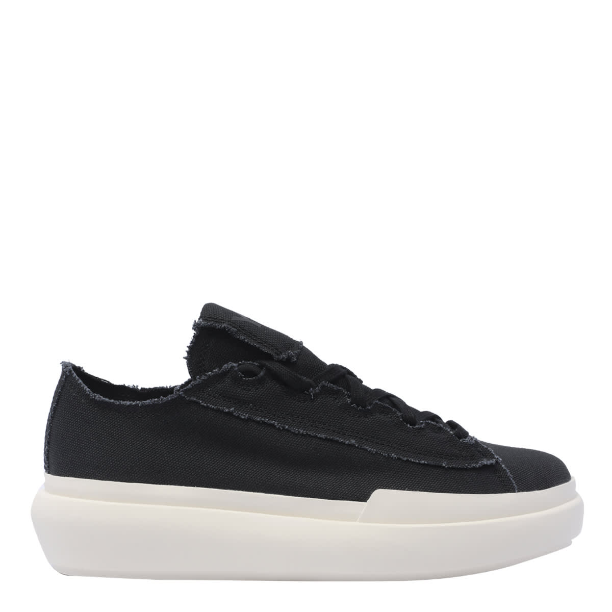 Shop Y-3 Nizza Low Sneakers In Black