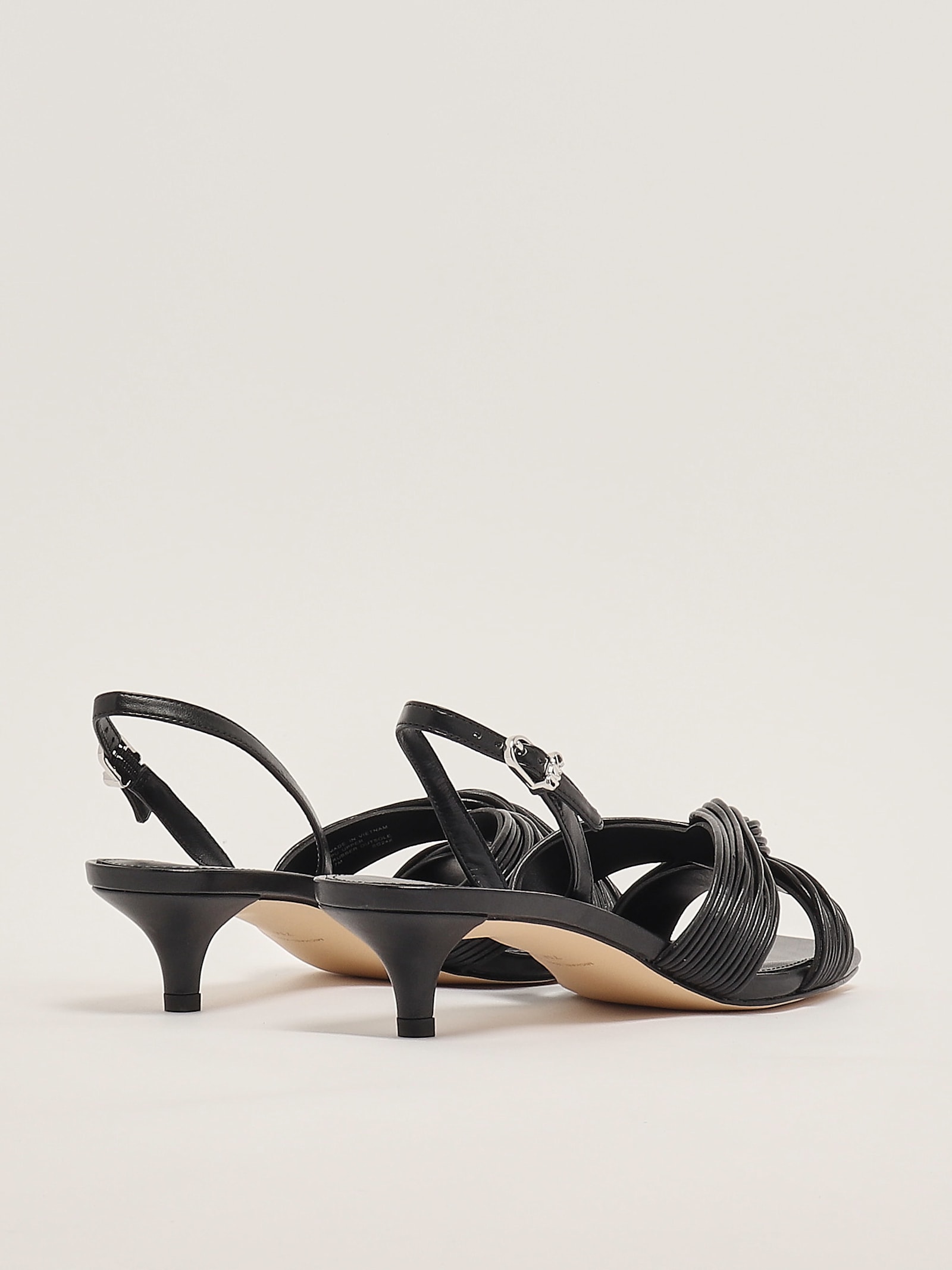 Michael Kors Alessia Kitten Sandal Sandal In Nero