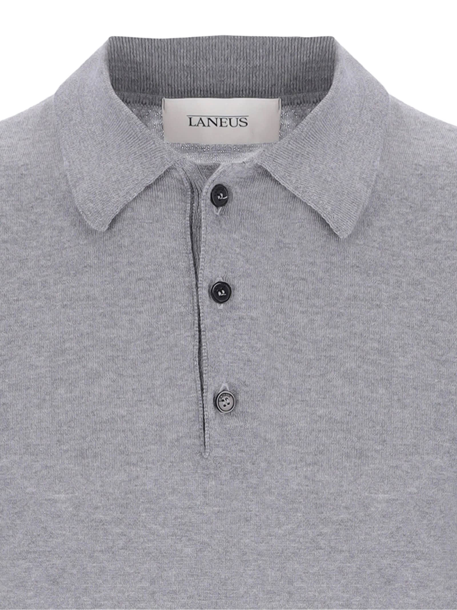 Shop Laneus T-shirts And Polos Grey