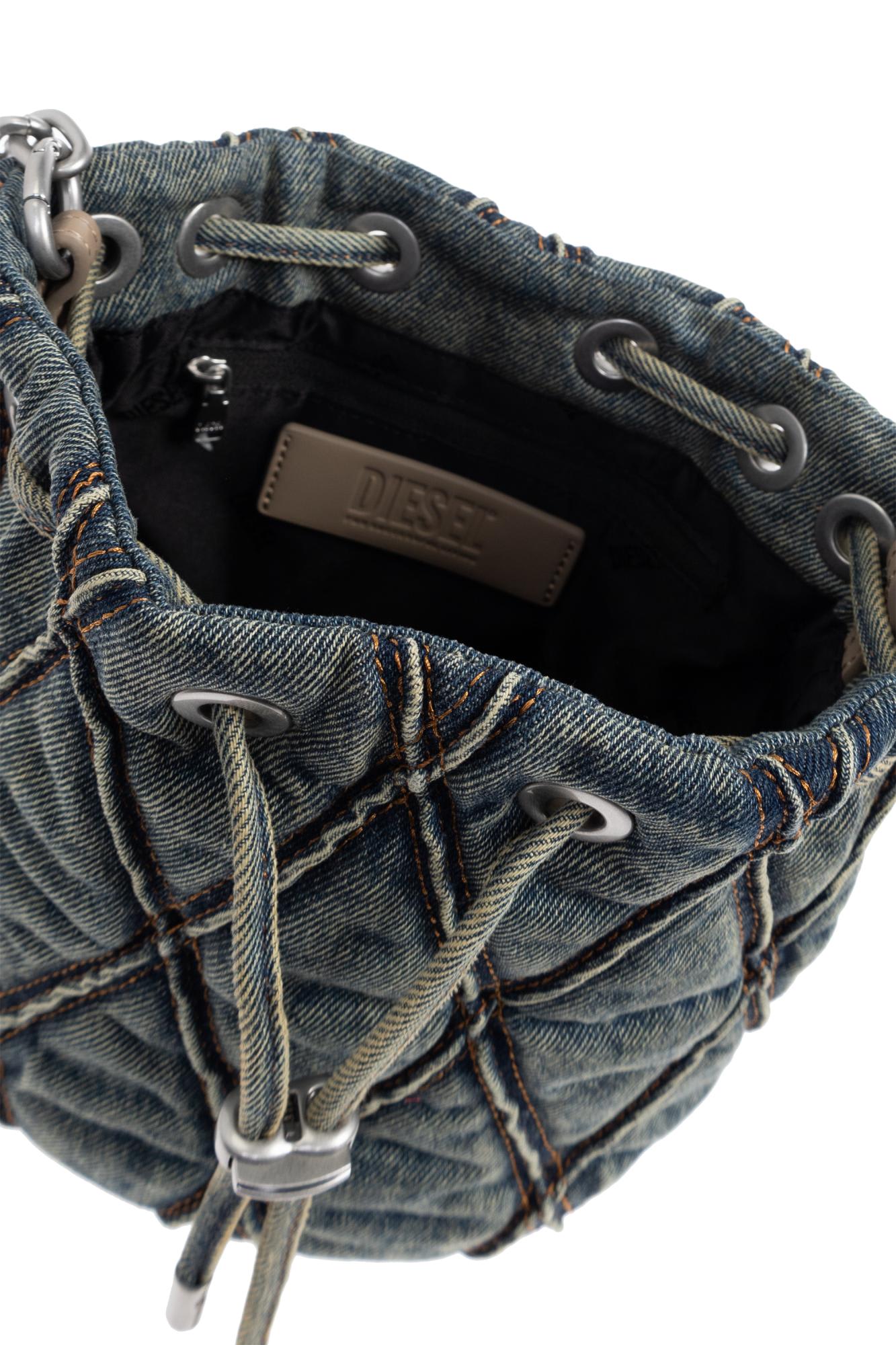 Diesel Shoulder Bag Charm-d Bucket S In Multi