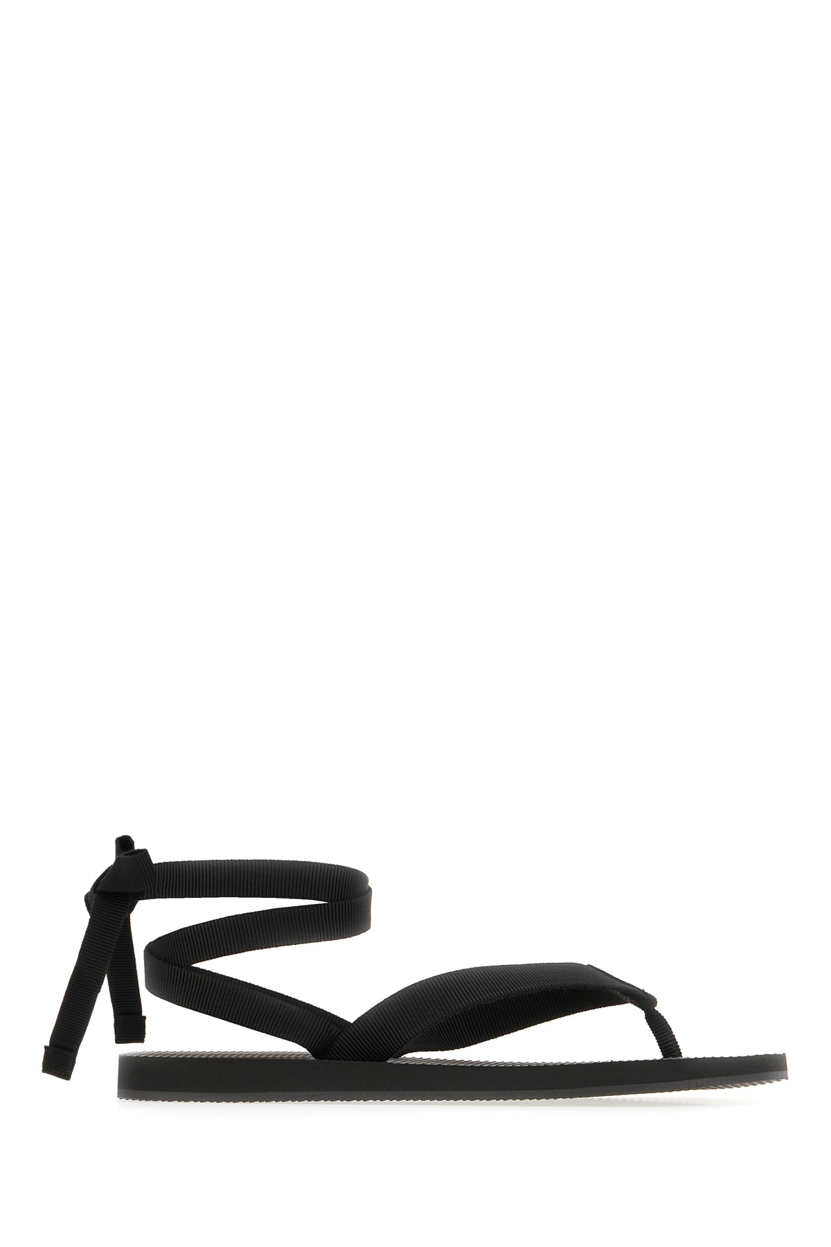 Black Leather Sandals