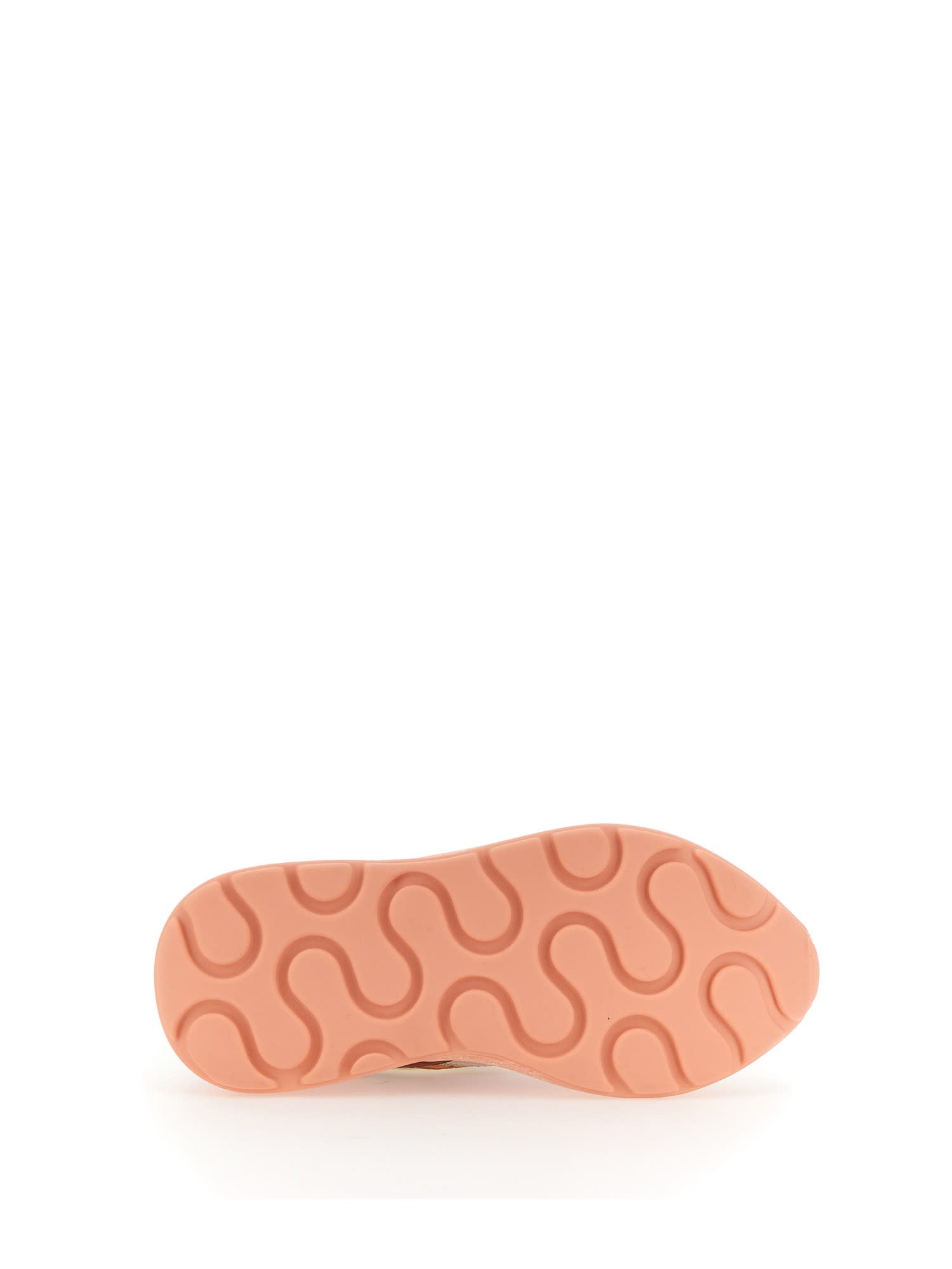 Stella Mccartney Eclypse Colour-block Sneakers In Orange