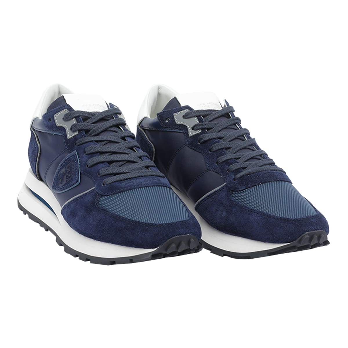 Philippe Model Tropez Haute Sneakers In Blue