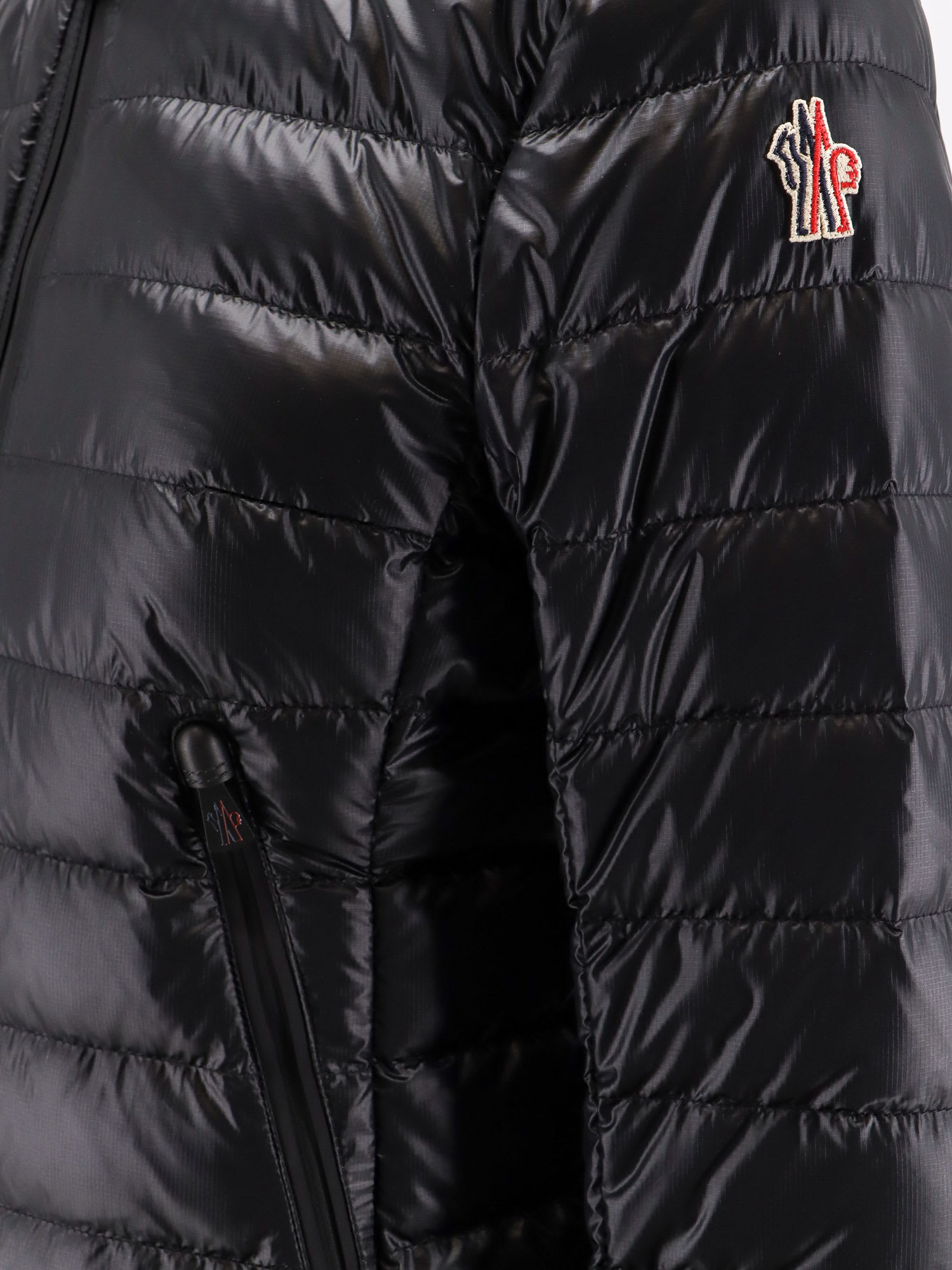 Shop Moncler Walibi Jacket In Black