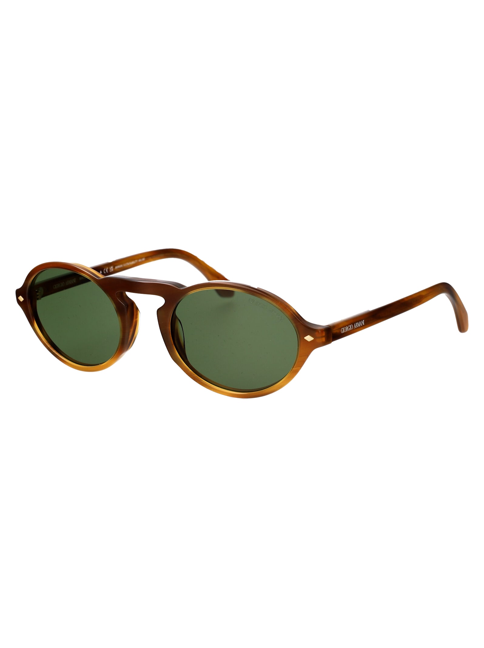 Shop Giorgio Armani 0ar8219u Sunglasses In Havana