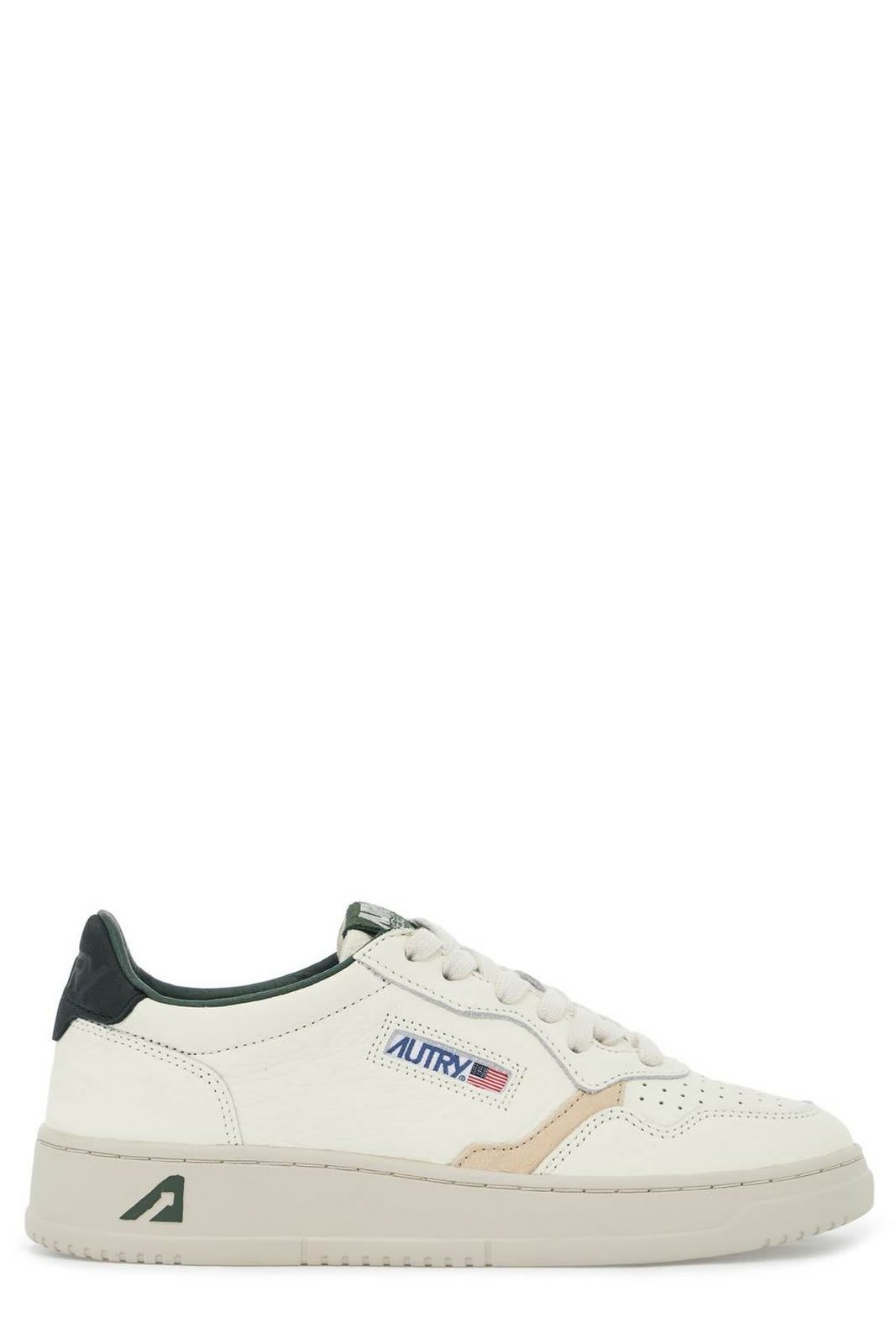 autry medalist lace-up sneakers