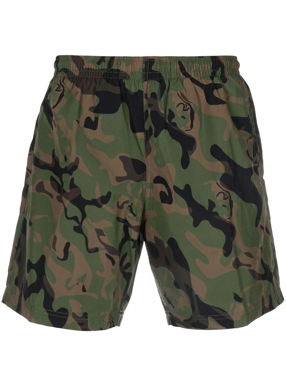 Alexander McQueen Mens Camouflage Swim Shorts