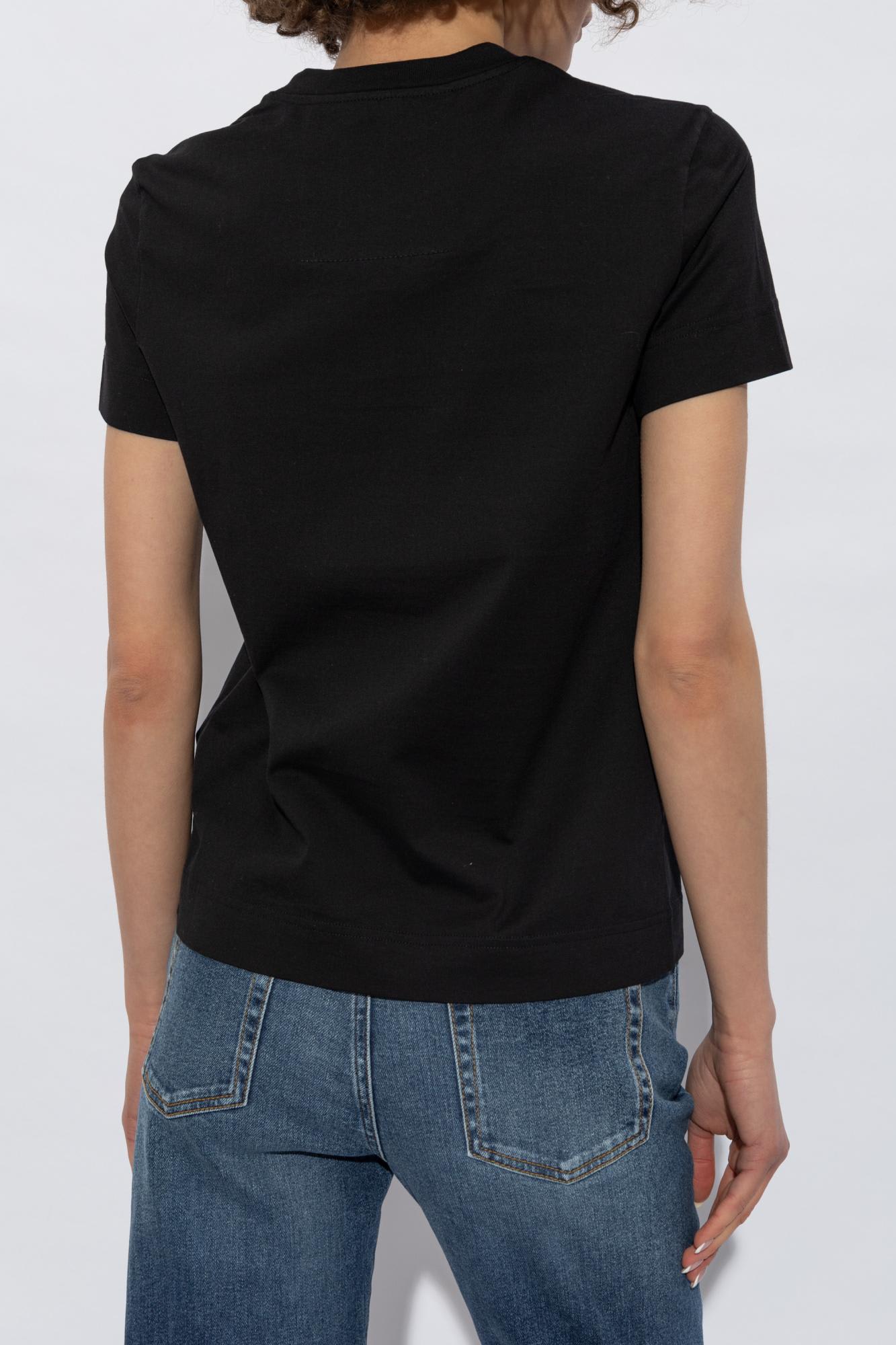 Shop Givenchy T-shirt With Logo In Black