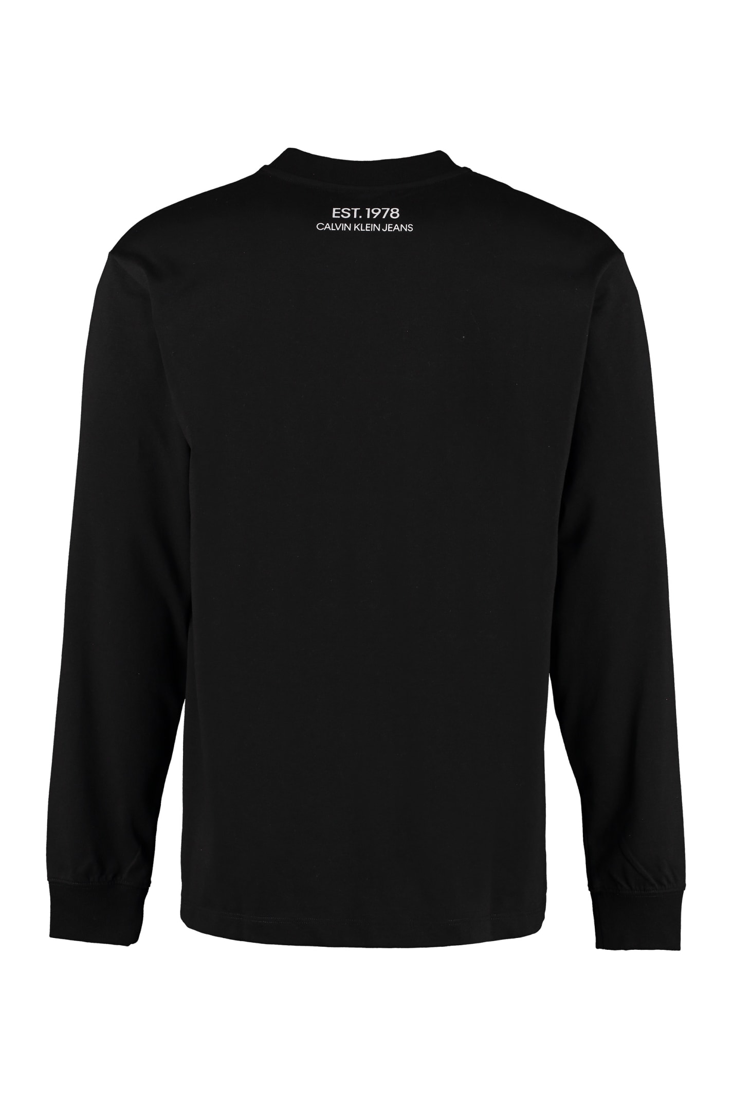 calvin klein jeans t shirt black