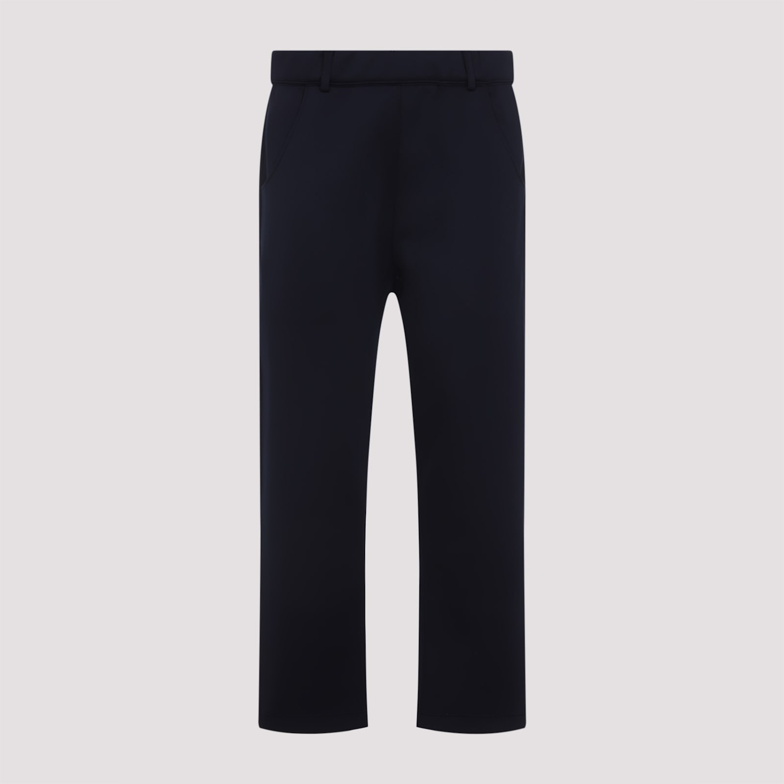 Prada Track Pants Polyester Belt Loops In Blue