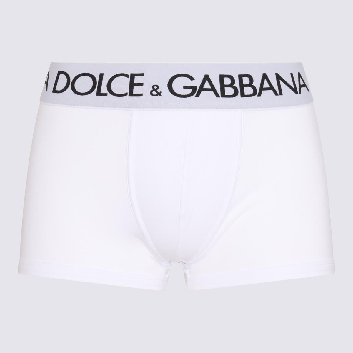Shop Dolce & Gabbana White Cotton Set Of Boxers