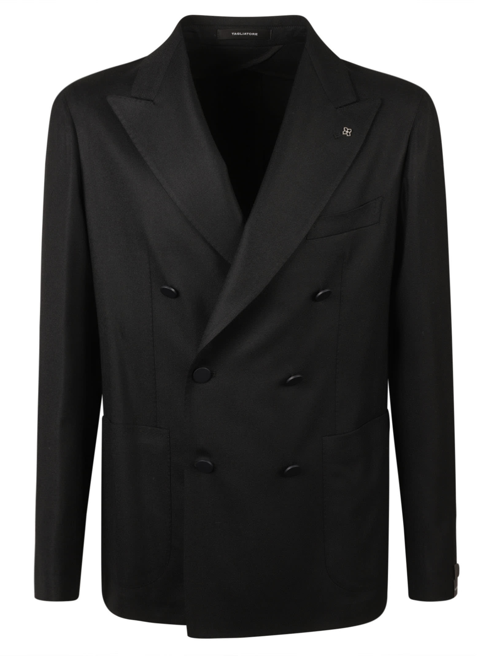 Shop Tagliatore Double-breasted Regular Dinner Jacket