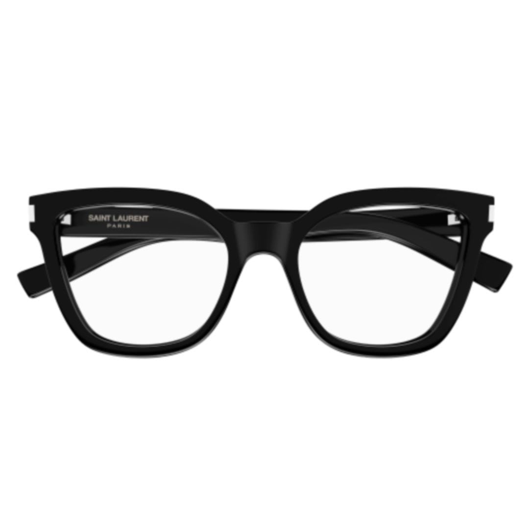 Saint Laurent Sl 748-001 Black-crystal-transparent In Black-crystal-transparent