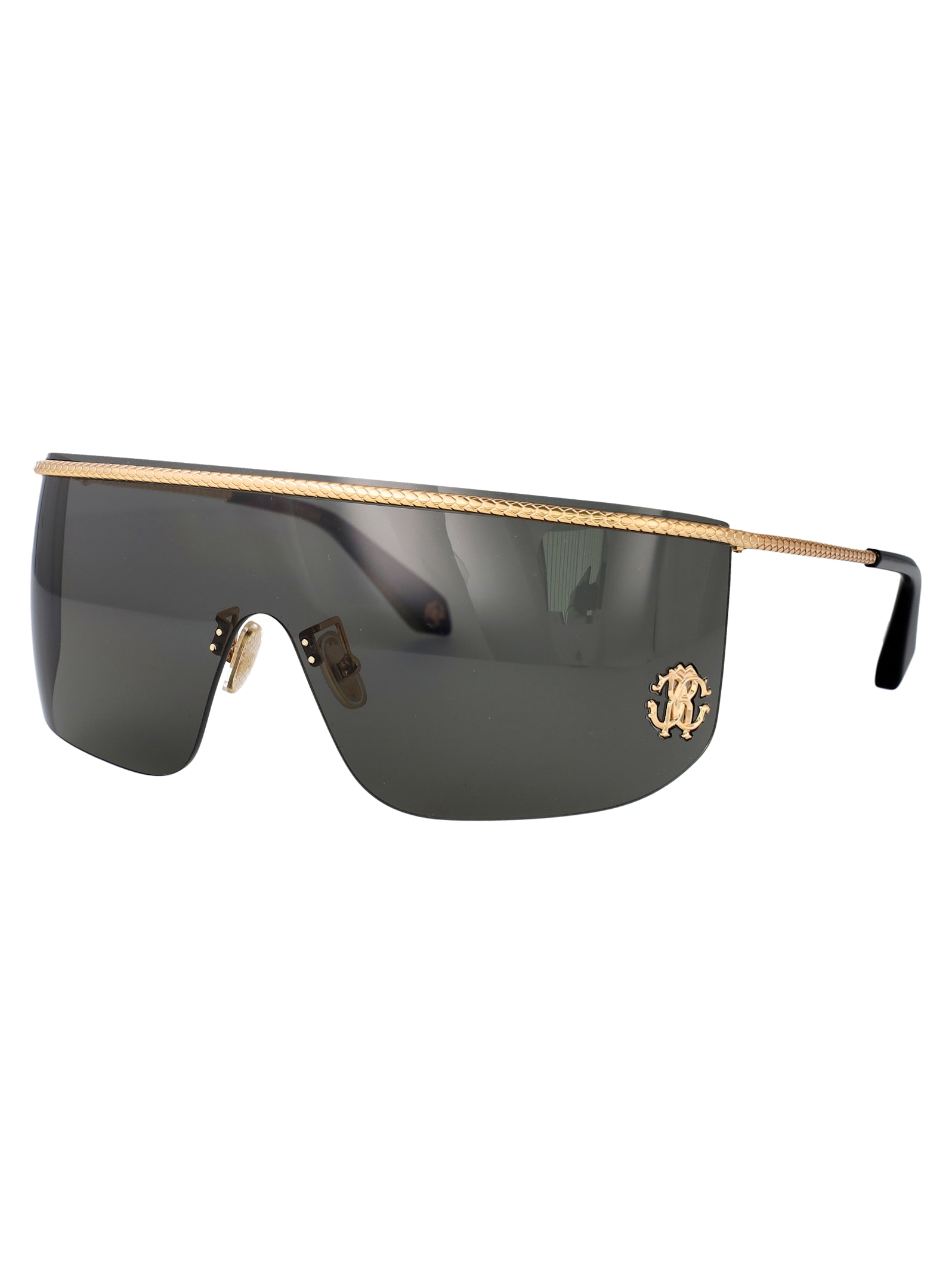 Roberto Cavalli Src012m Sunglasses In Gold