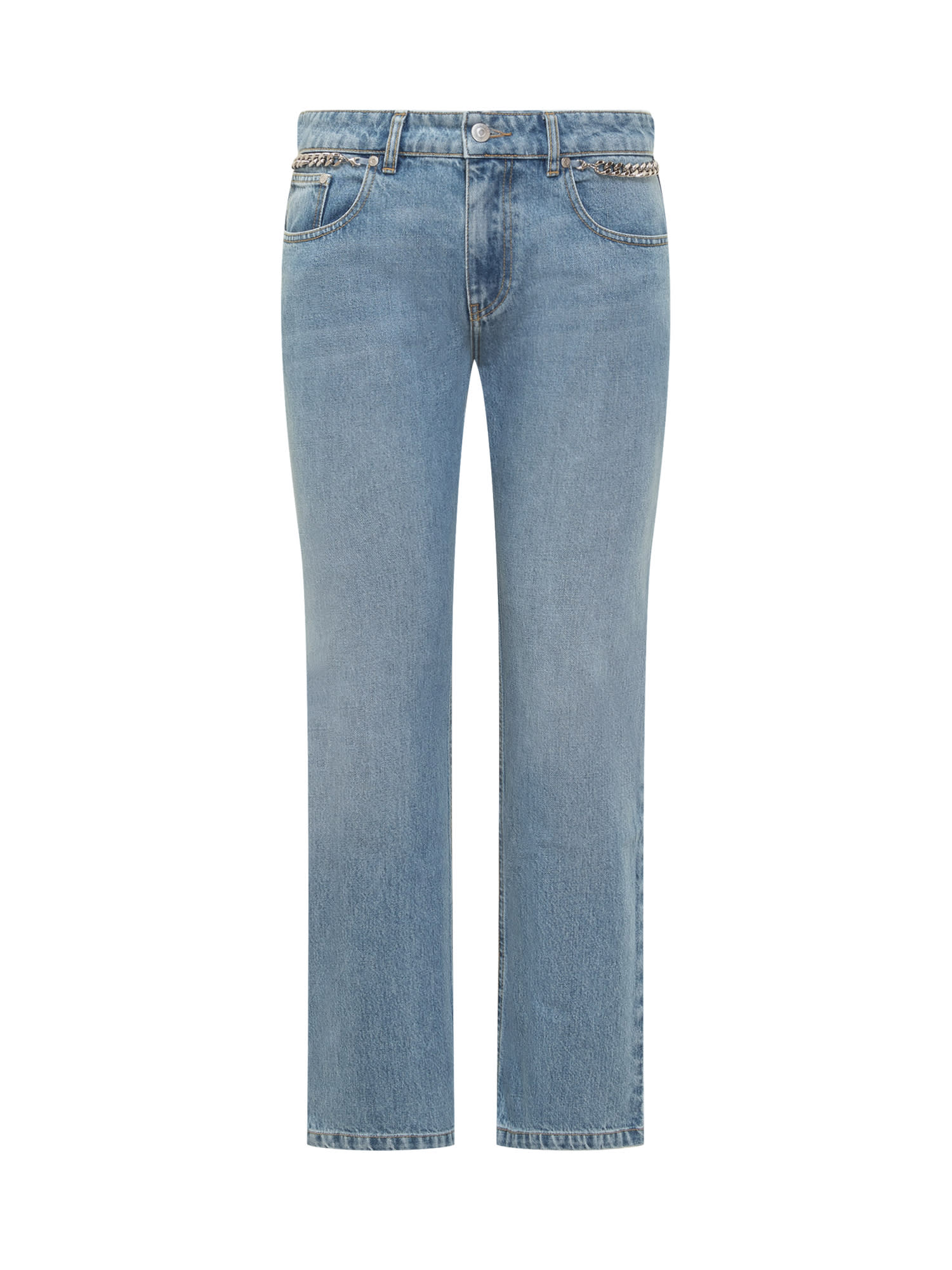 Shop Stella Mccartney Iconic Jeans In Mid Vintage Blu