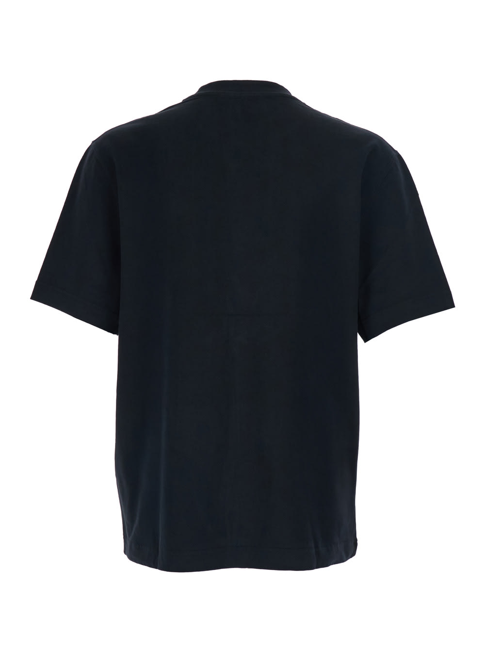 Jacquemus Le T-shirt Gros Grain Black T-shirt With Logo Patch On The Front In Cotton Man In Black
