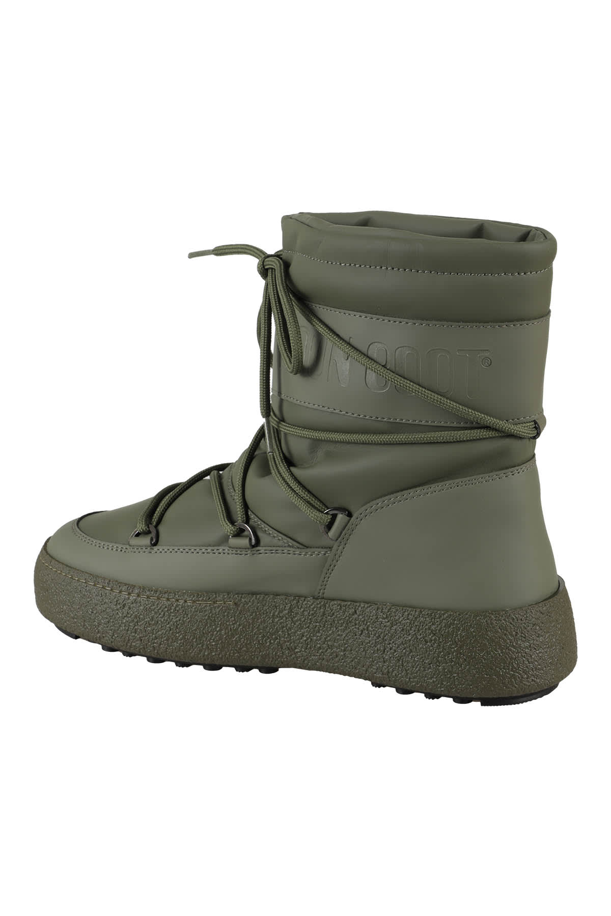 Shop Moon Boot Mtrack Tube Rubber In Khaki