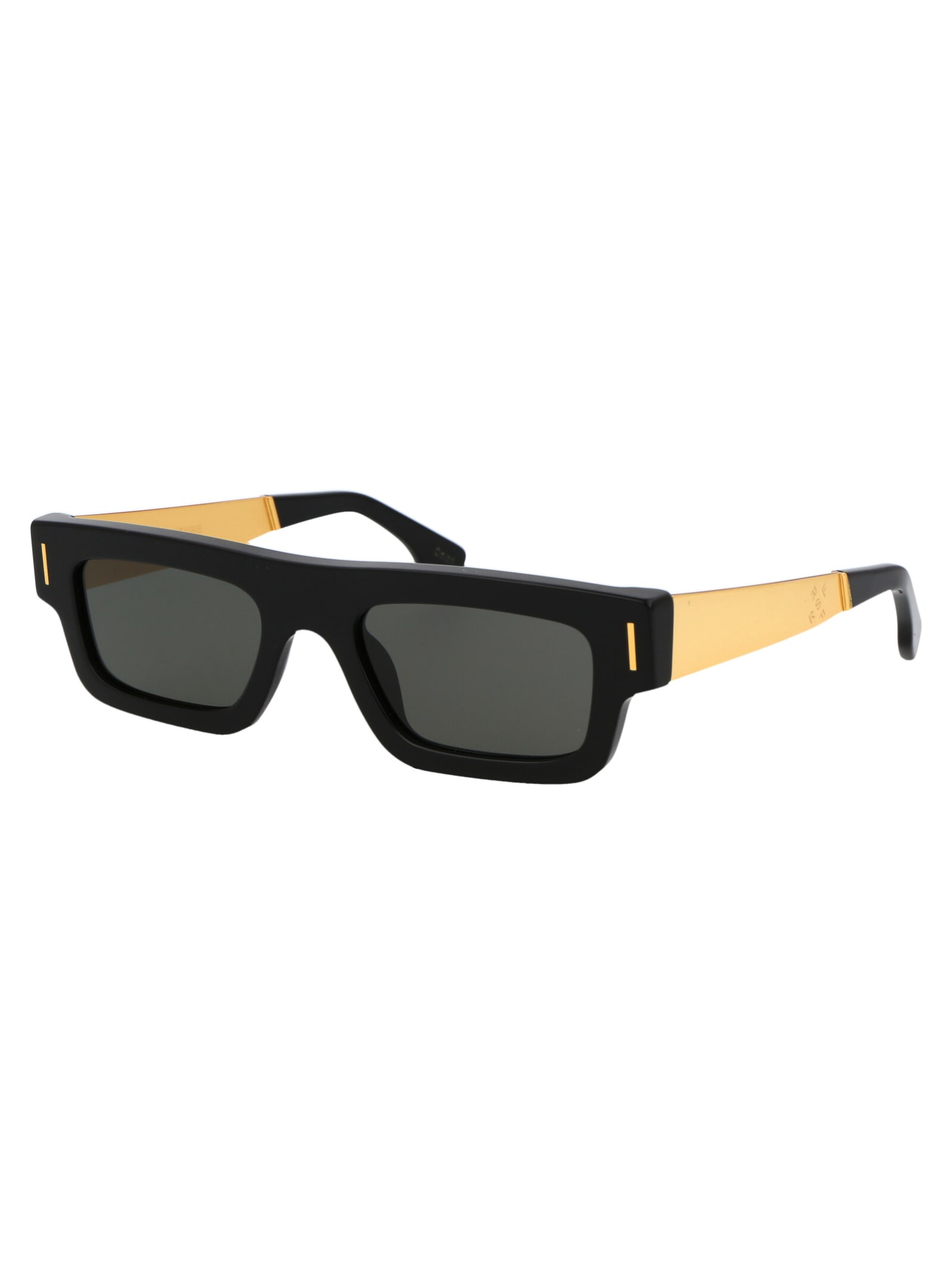 Retrosuperfuture Tinted-lens Square-frame Sunglasses In Francis Black