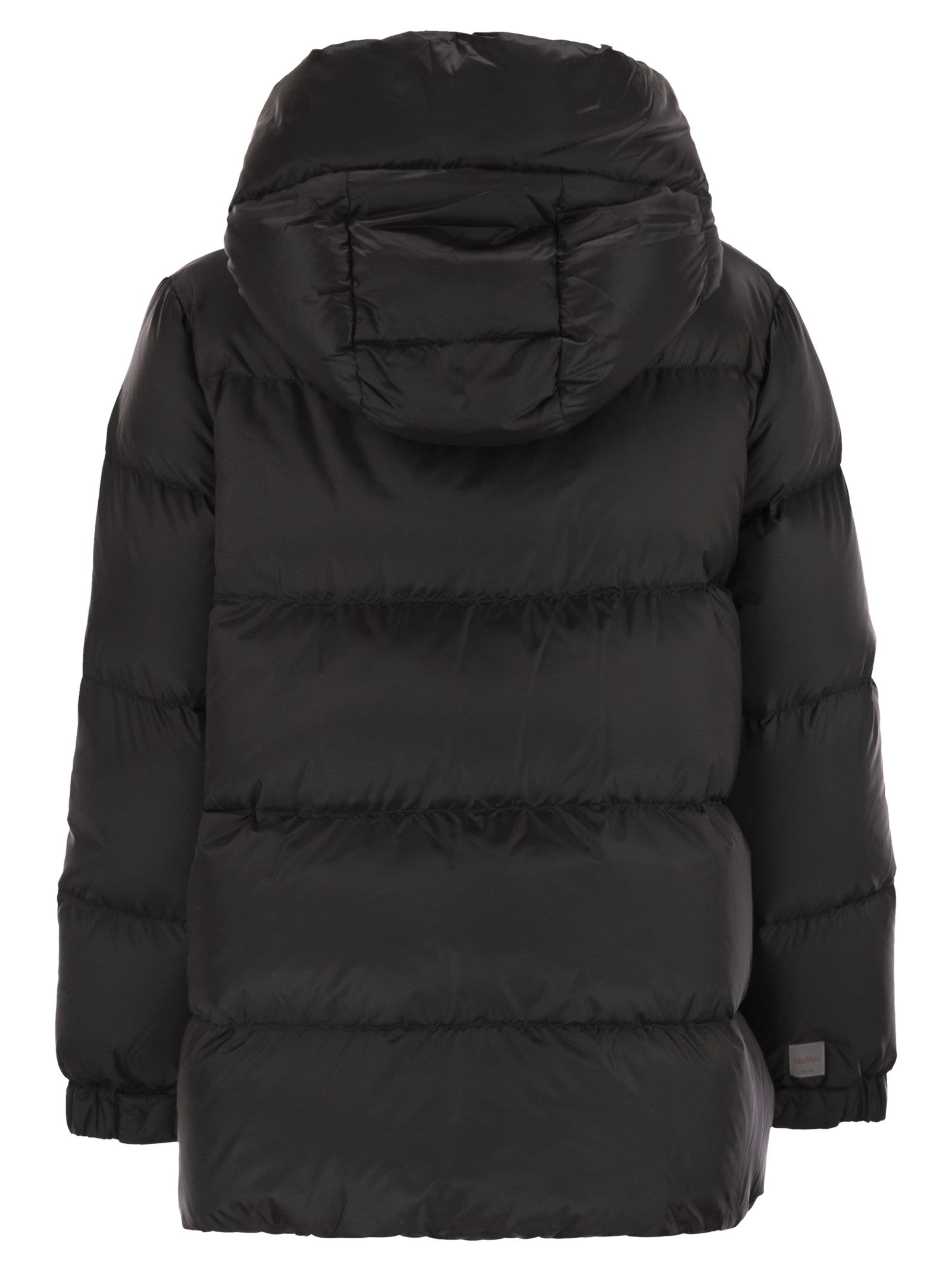 Max Mara The Cube Seia Down Jacket In Black