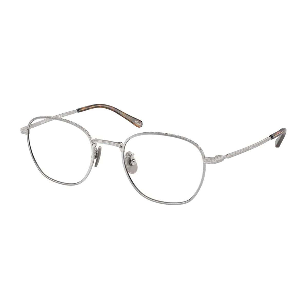 Shop Polo Ralph Lauren Ph1230td 9030 Silver Glasses In Argento