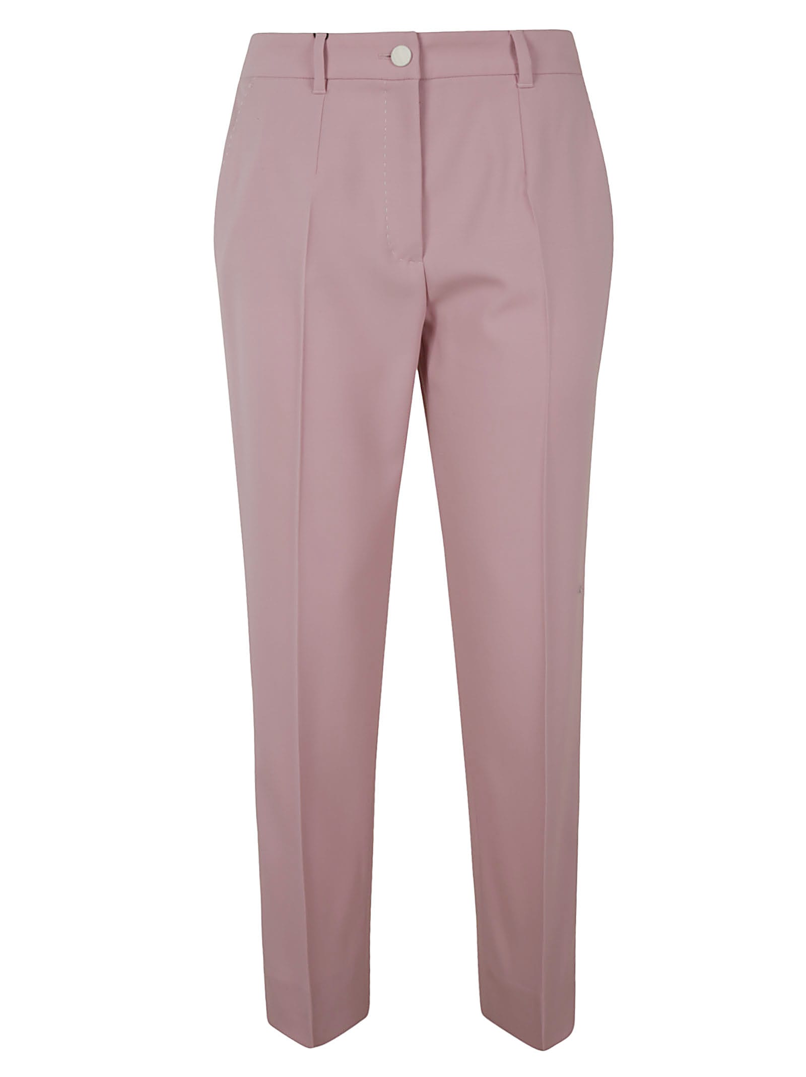 Dolce & Gabbana Slim-fit Trousers In Pink