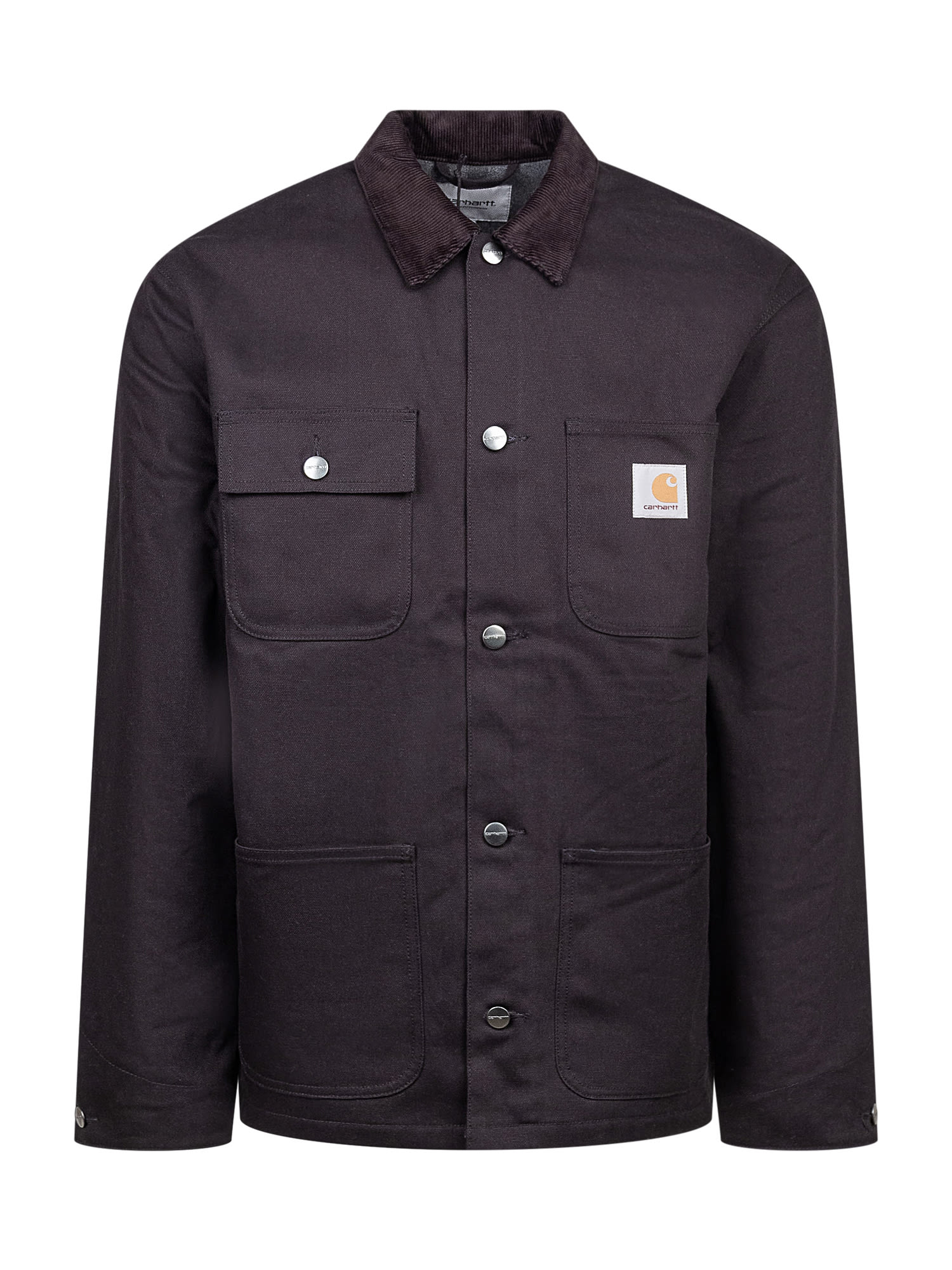 Shop Carhartt Michigan Coat In Black/black