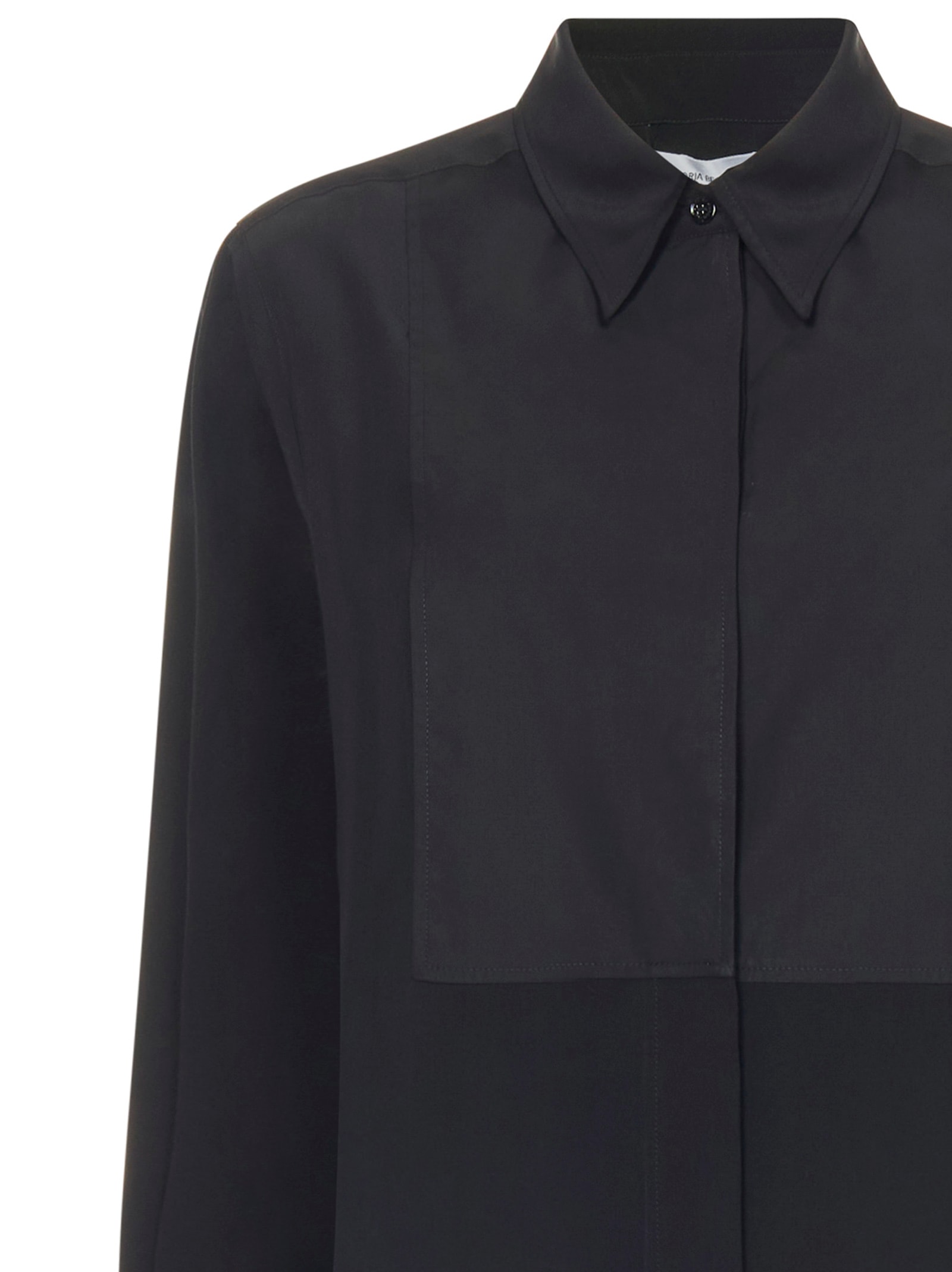 Shop Victoria Beckham Shirt In Black