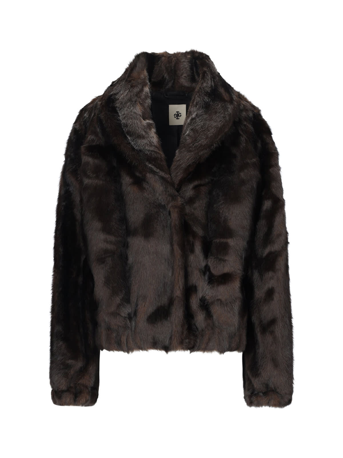 Shop The Garment Dixie Vegan Fur Coat In Brown