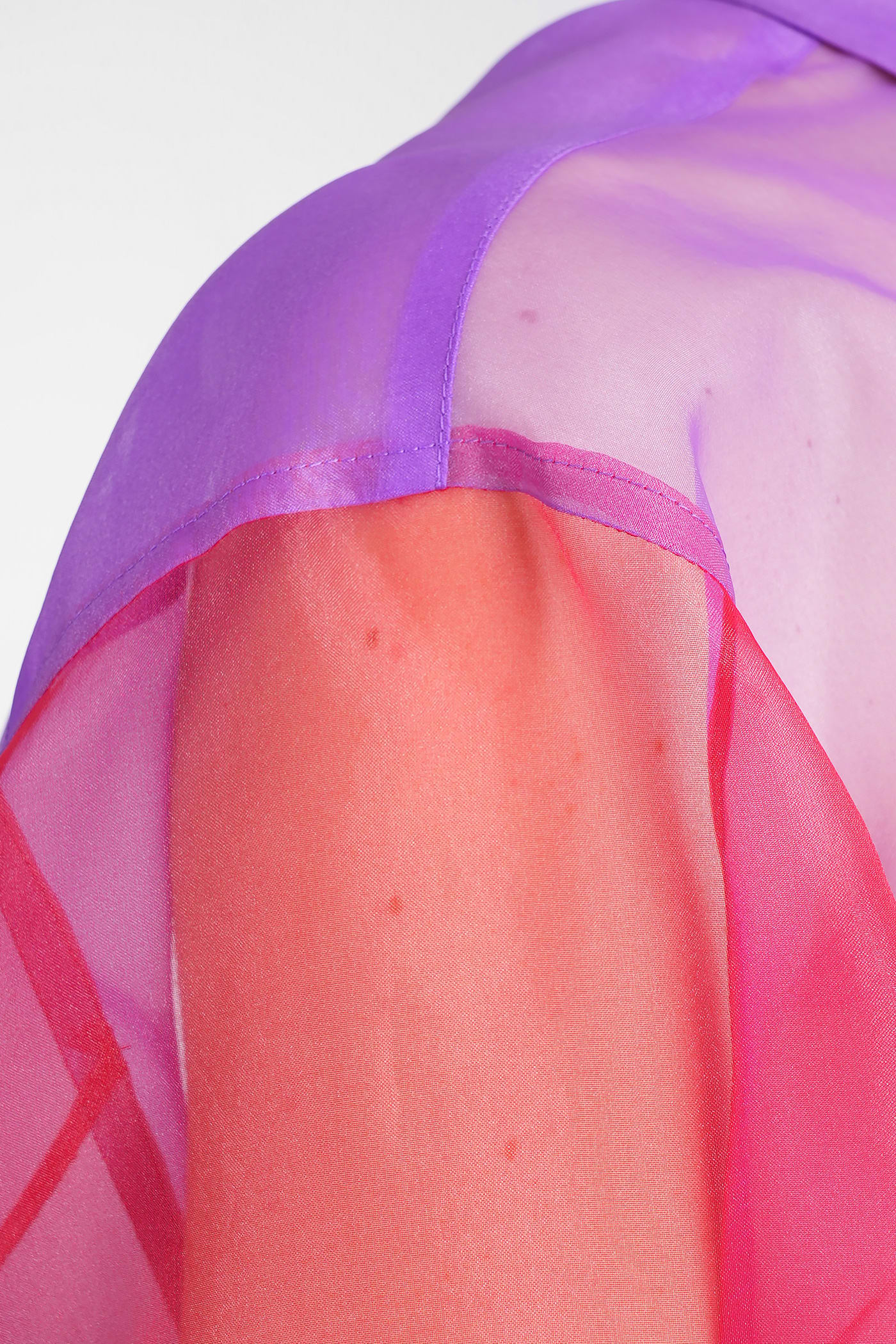 Shop Comme Des Garçons Shirt In Viola Polyester