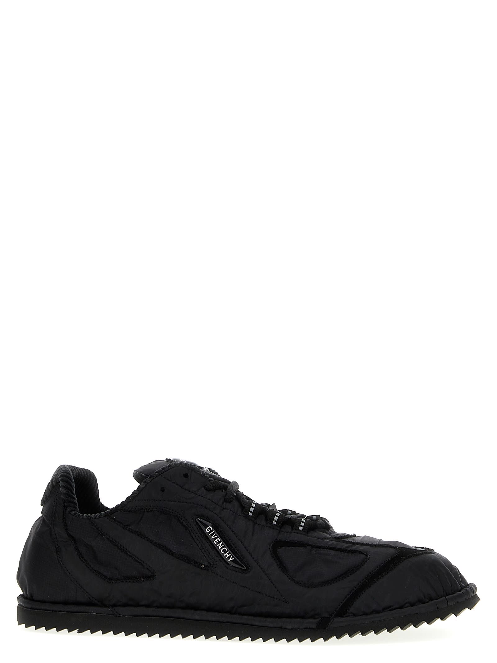 Givenchy Flat Sneakers In Black