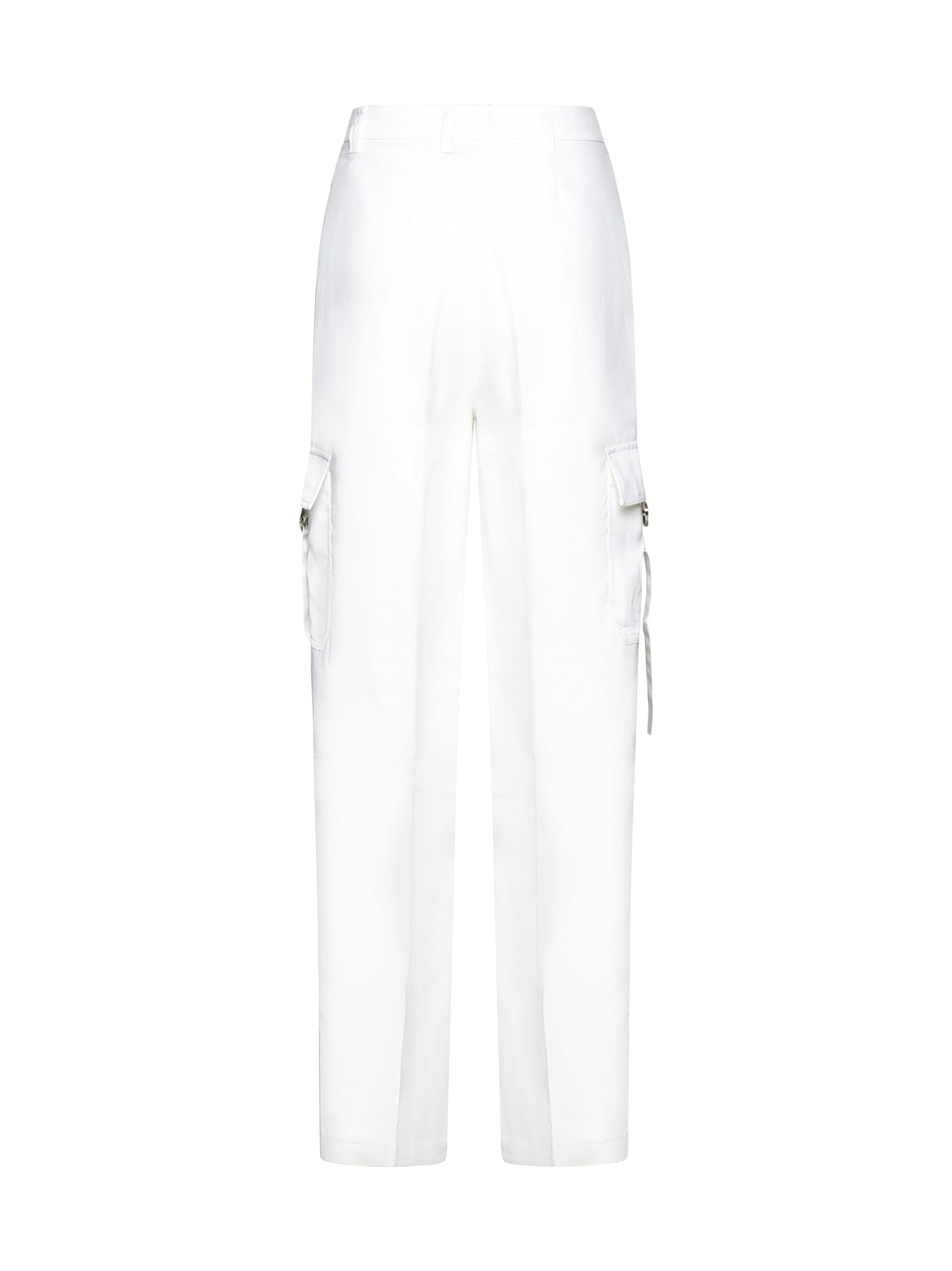 Shop Dkny Pants In White