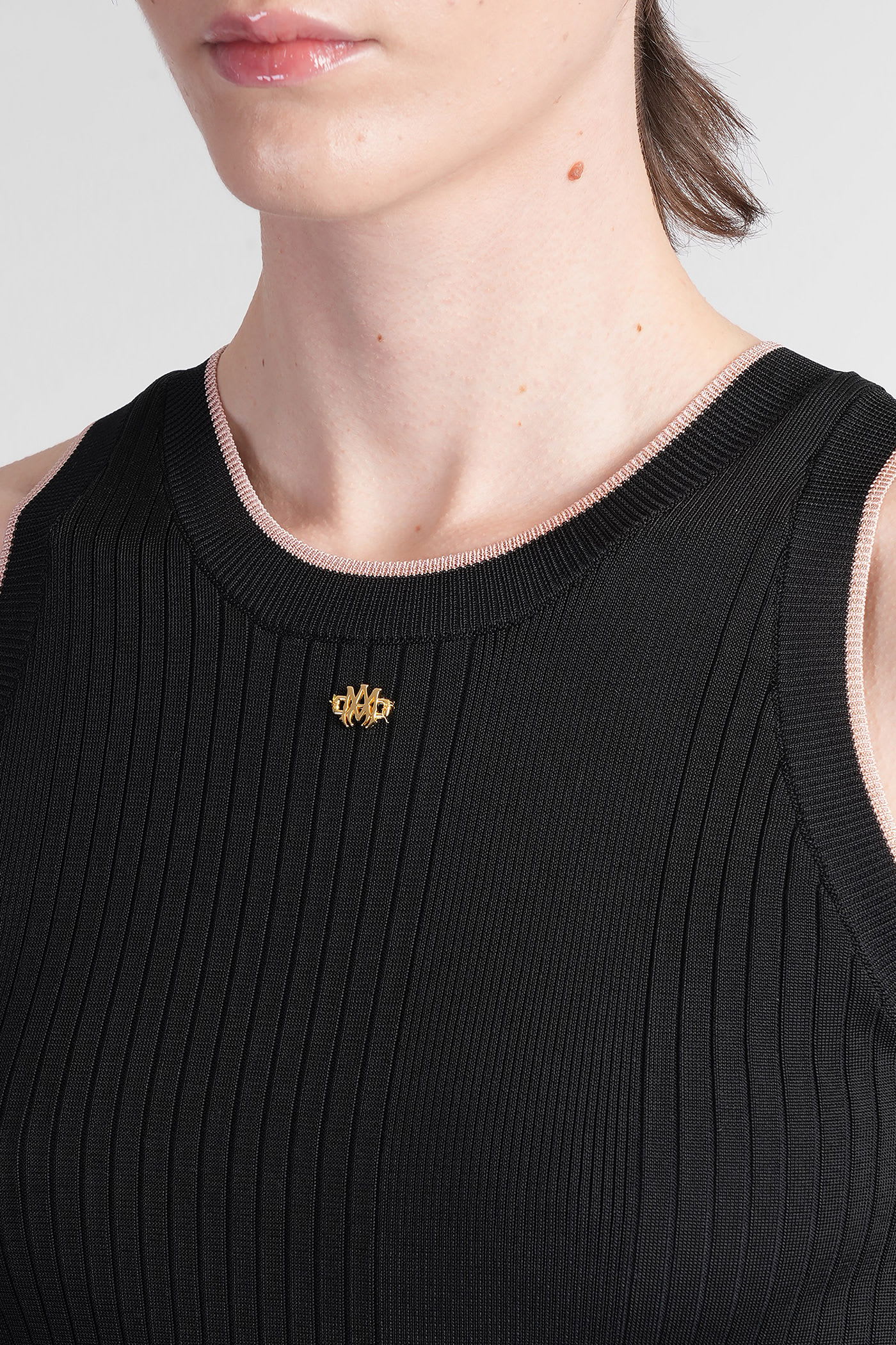 Amiri Topwear In Black Viscose