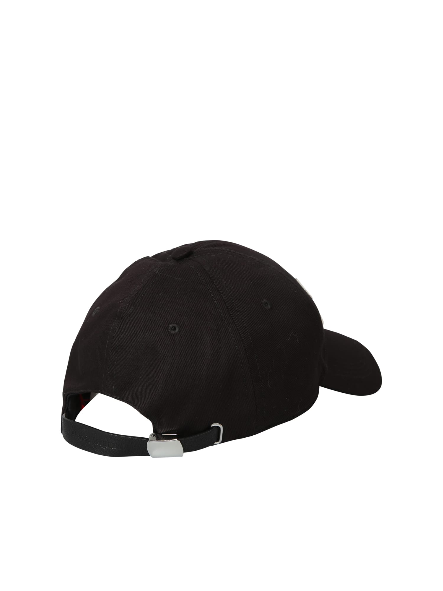 Shop Alexander Mcqueen Baseball Cap In Black