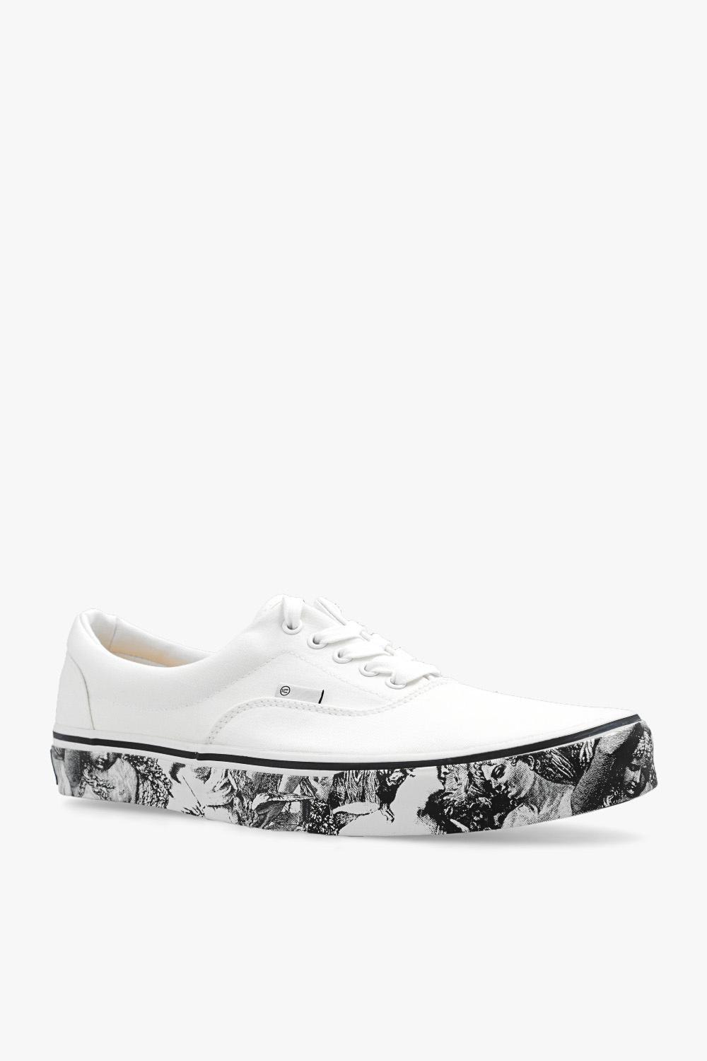 Shop Undercover Patterned Sneakers In White