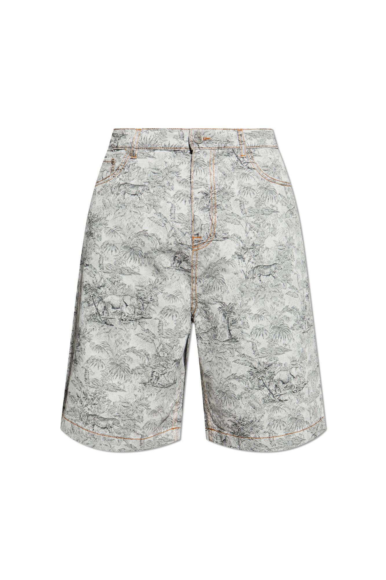 Shorts With Decorative Pattern