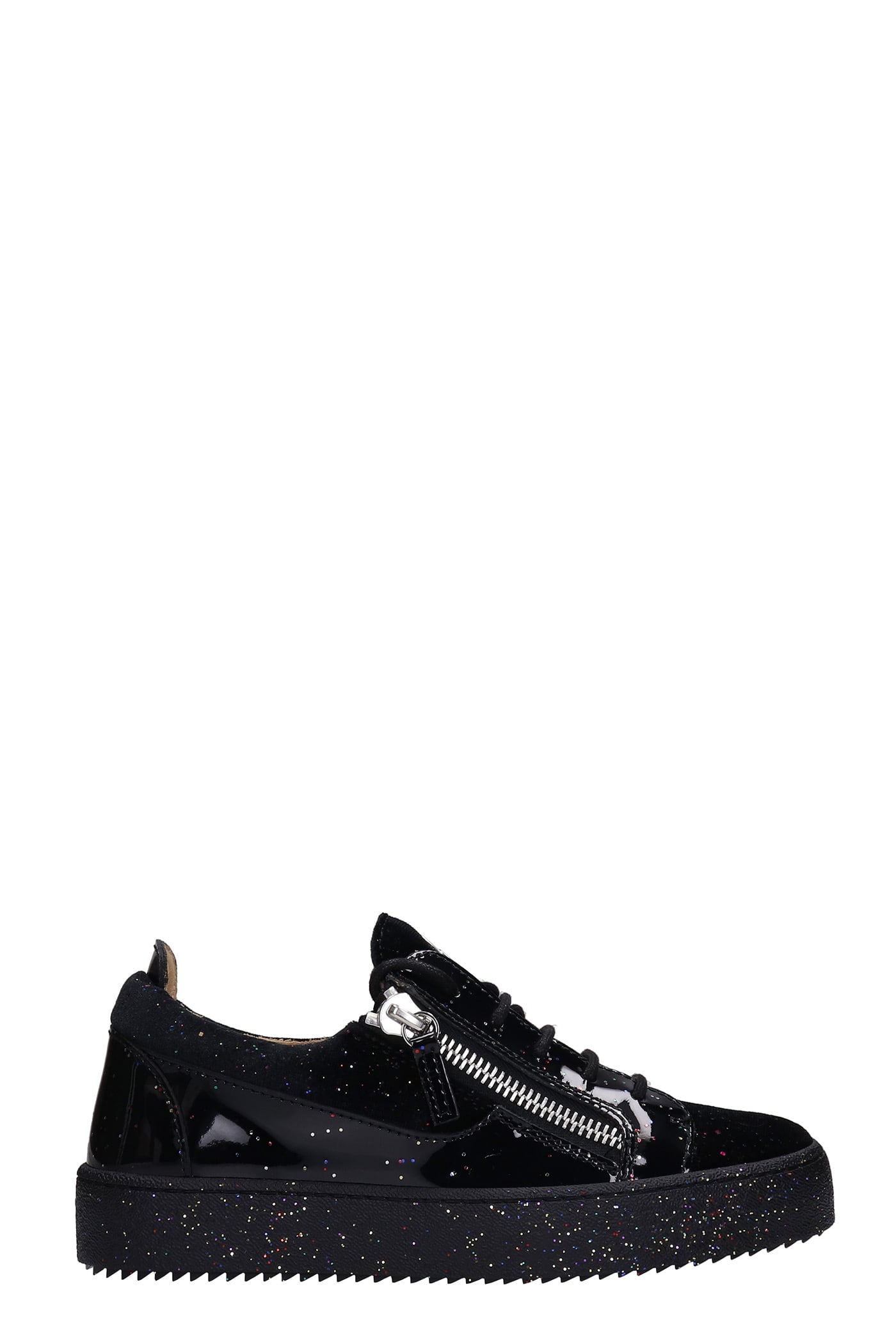 Giuseppe Zanotti Gail Sneakers In Black Synthetic Fibers
