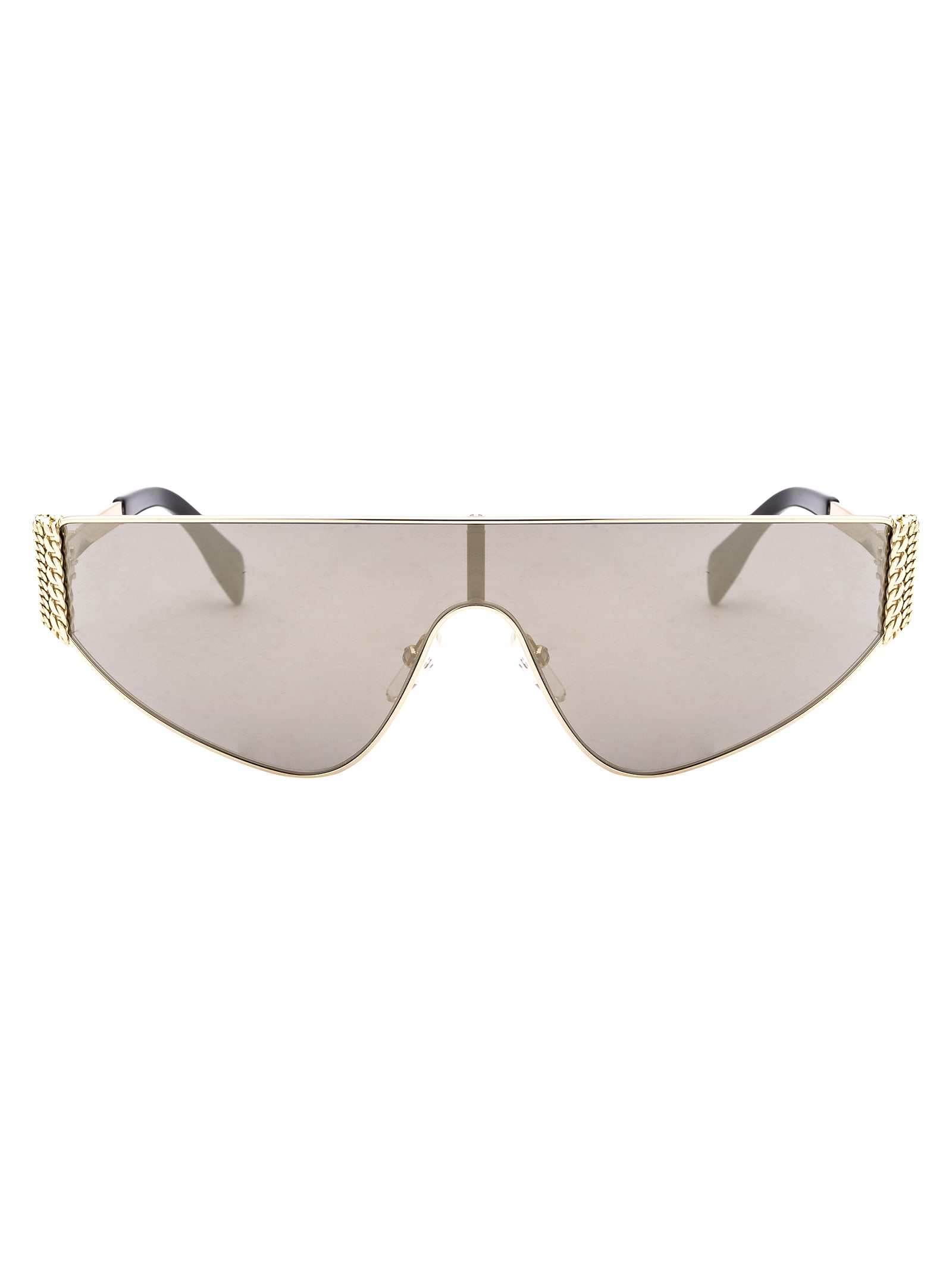 Moschino Mos022/s Sunglasses In J5gue Gold