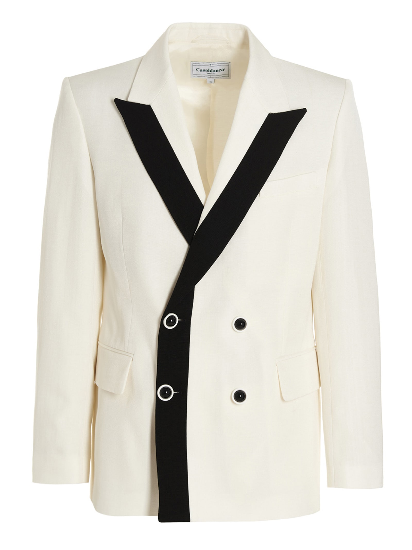 Casablanca Double Breast Two-color Blazer Jacket