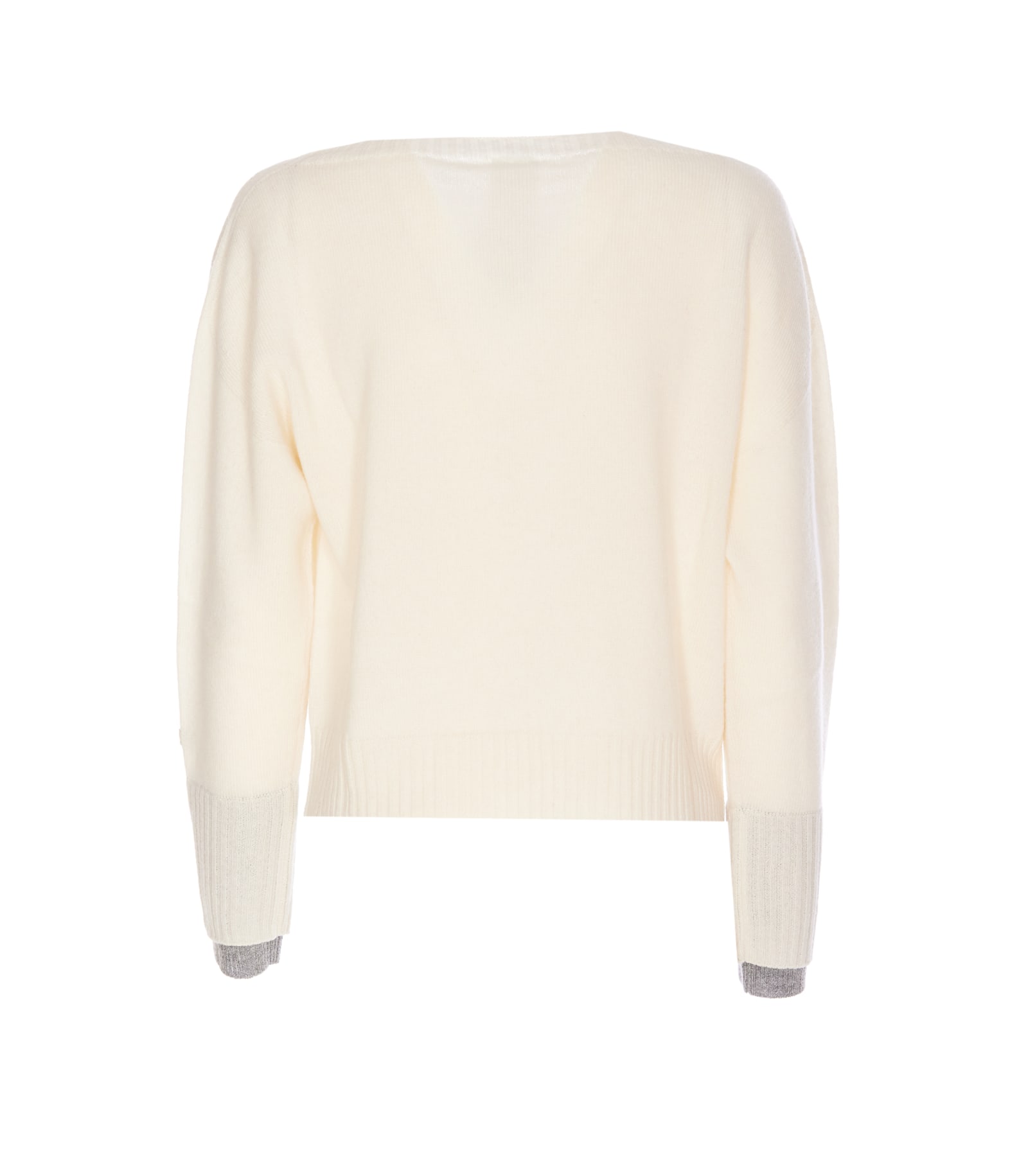 Shop Pinko Europeo Sweater In White