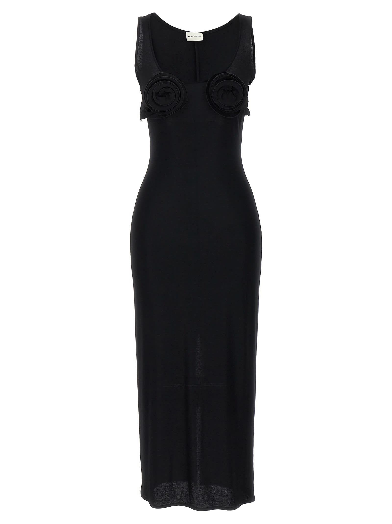 Shop Magda Butrym 15 Dress In Black